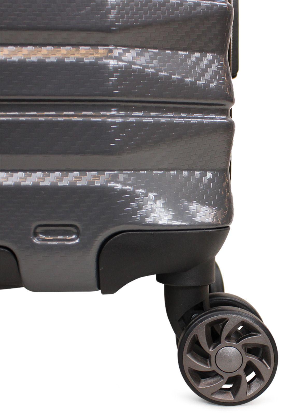 Maleta cabina S (10 Kg) Rocky gris Penguin-6