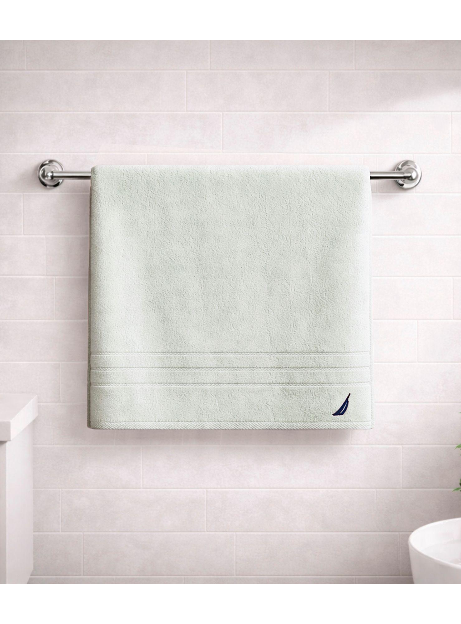 Toalla de Baño Cuerpo Nautica Home 100% algodón 76x137cm gris claro-4
