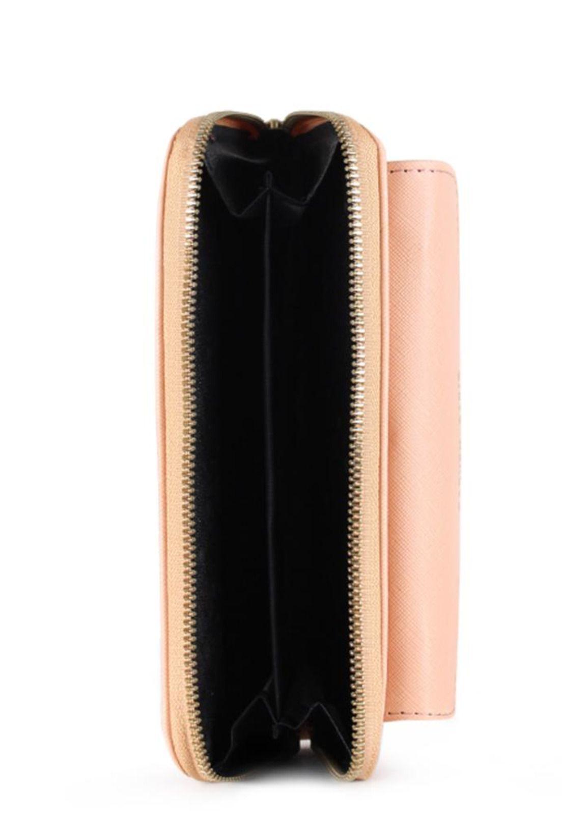 Billetera de mujer Aria rosada Carven-2