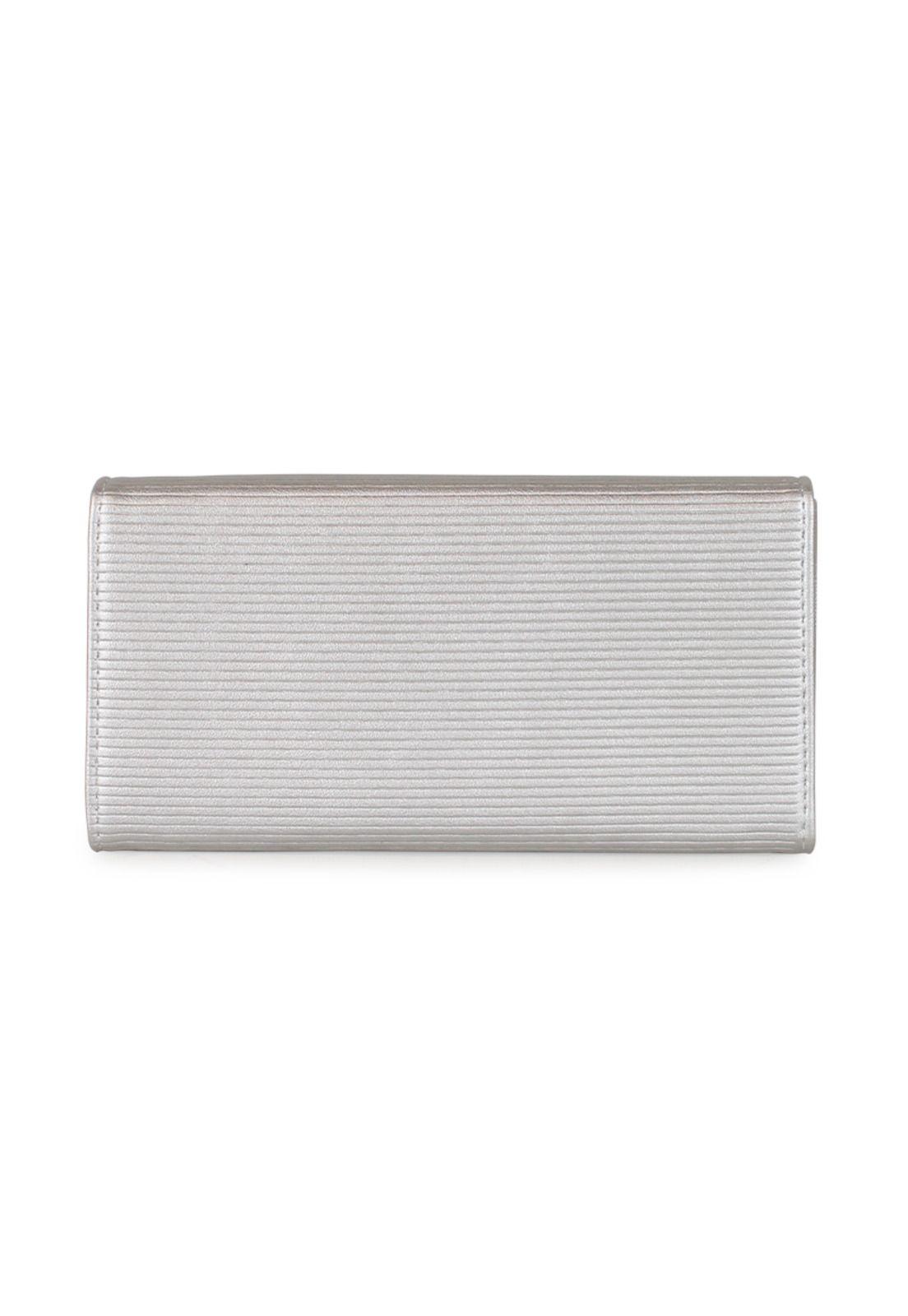 Pack Billetera Gala silver + Pañuelo Oni blanco Carven-4