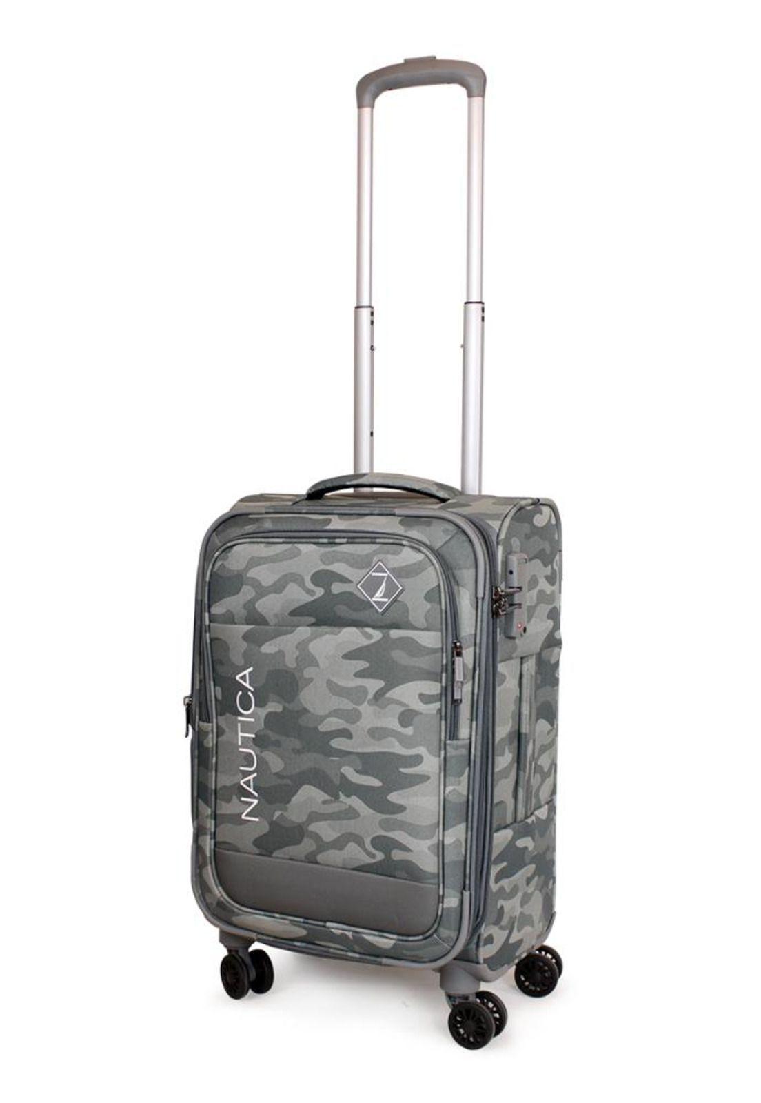 Maleta blanda de tela Barham S de cabina gris Nautica-5