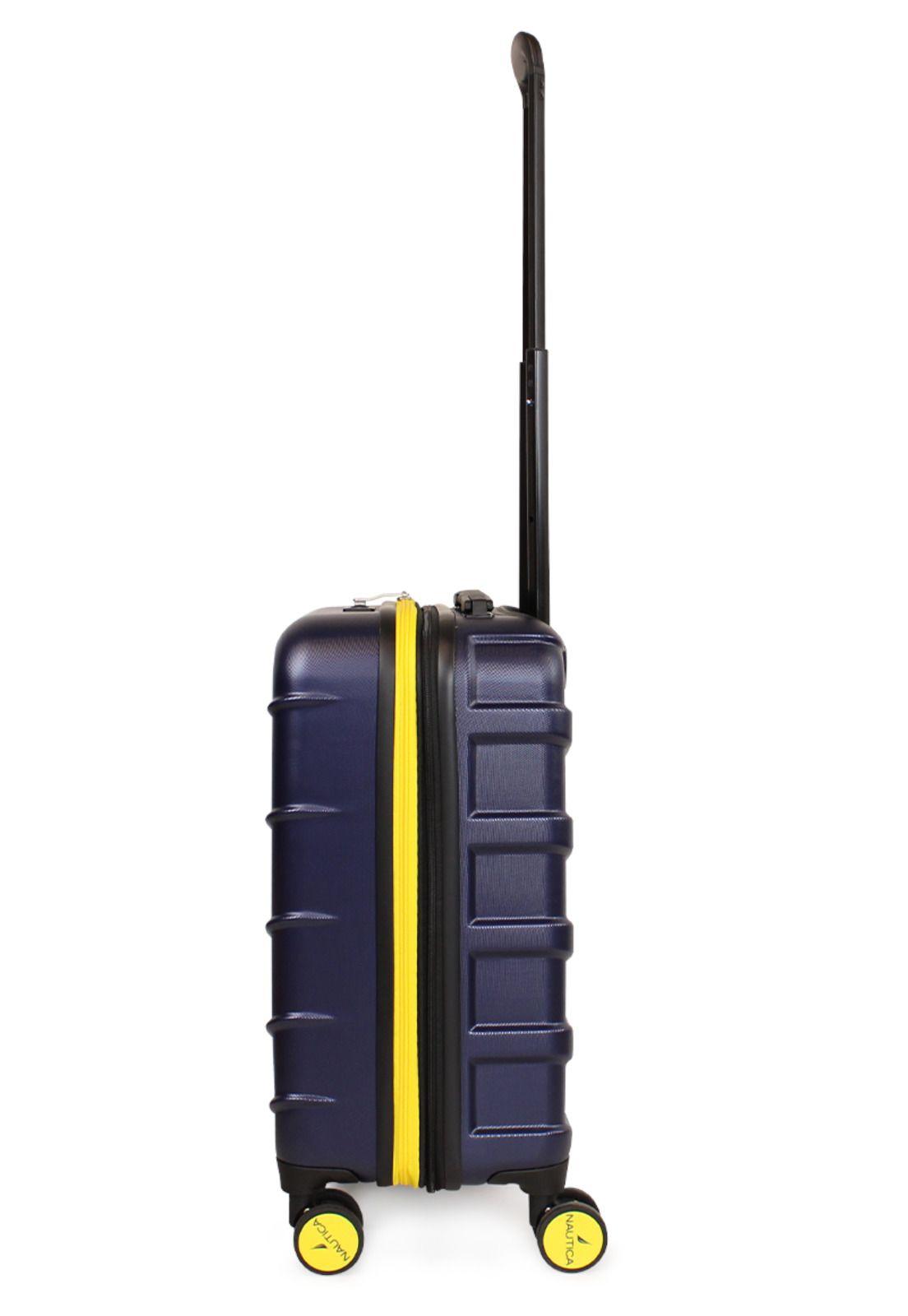 Maleta cabina Mónaco azul S 10kg Nautica-6