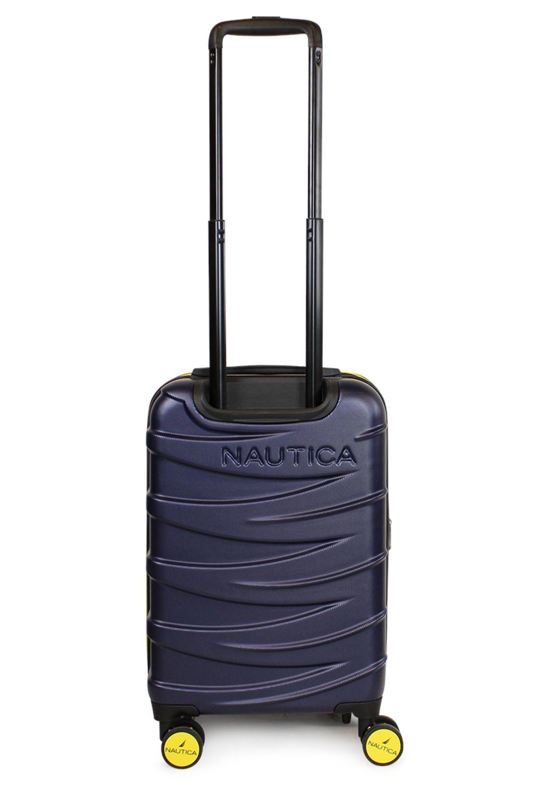 Maleta cabina Mónaco azul S 10kg Nautica-8