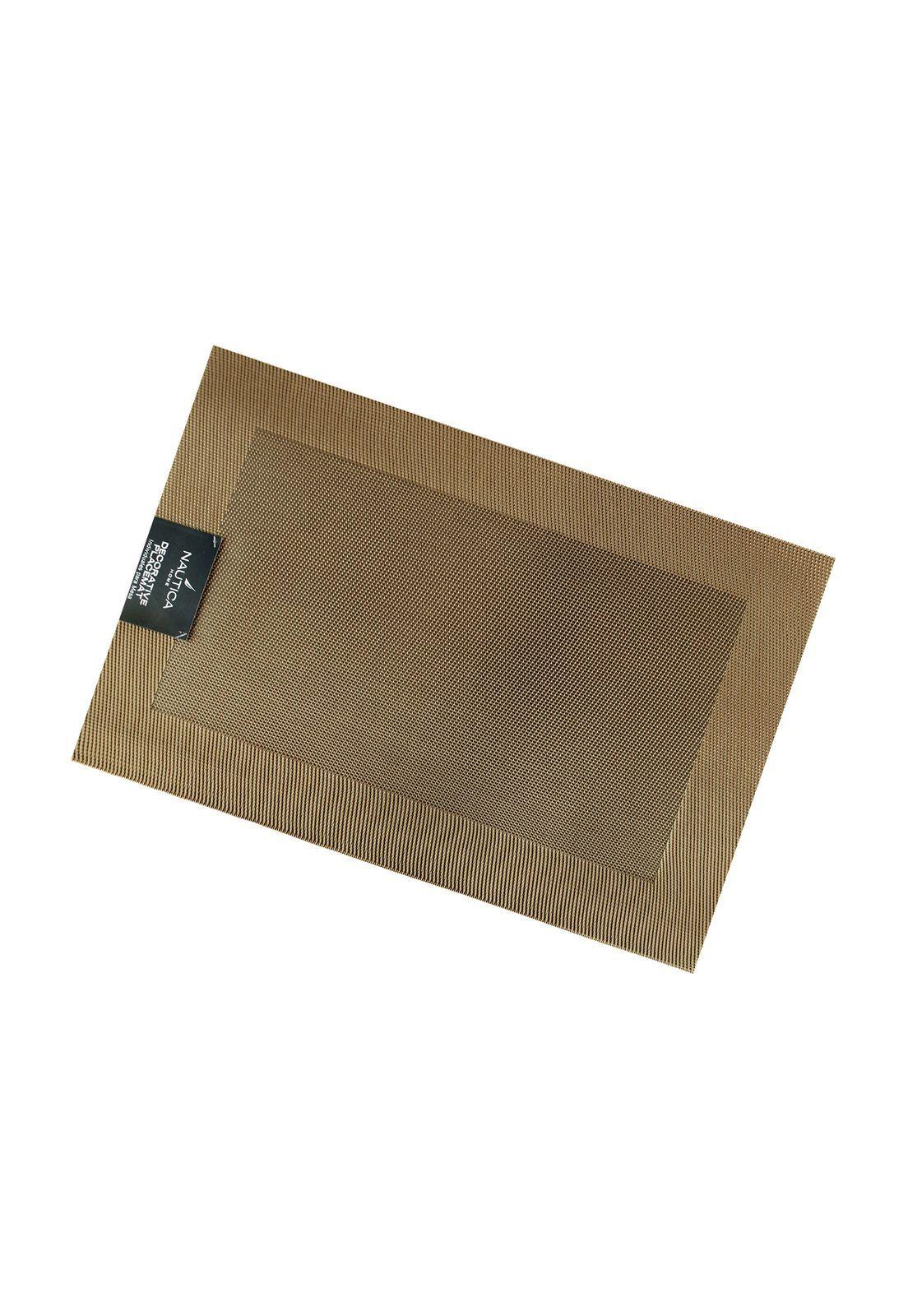 Pack 2 Individuales de mesa Nautica Home 45x30cm dorado-2