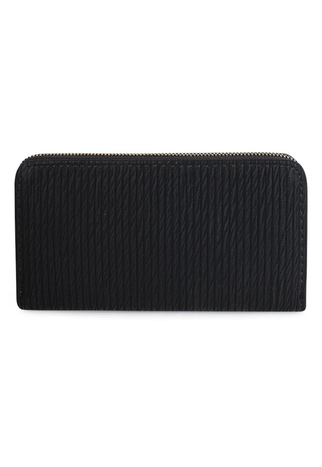 Billetera mujer Abby negra Carven-2