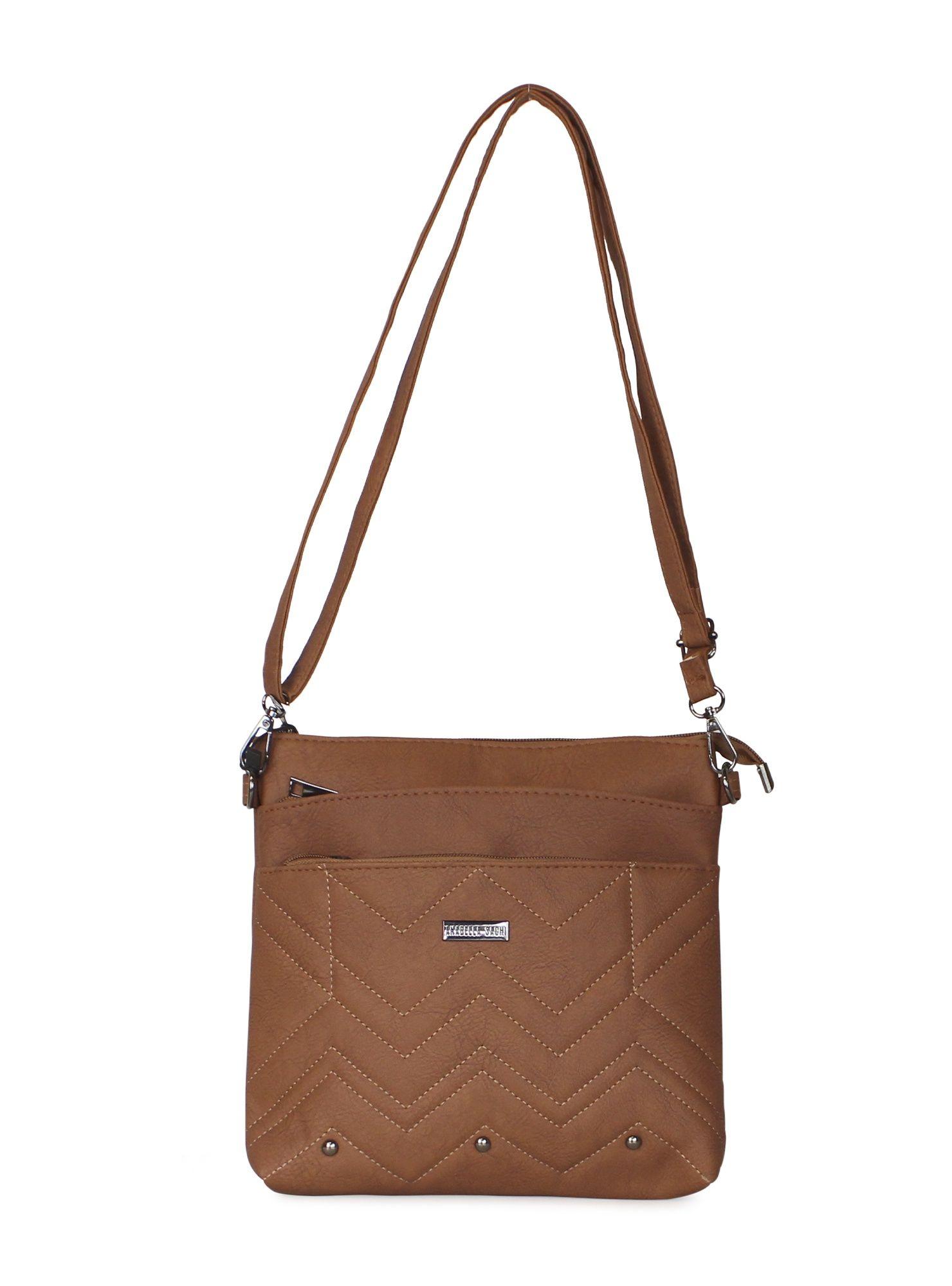 Bandolera Mila Camel-0