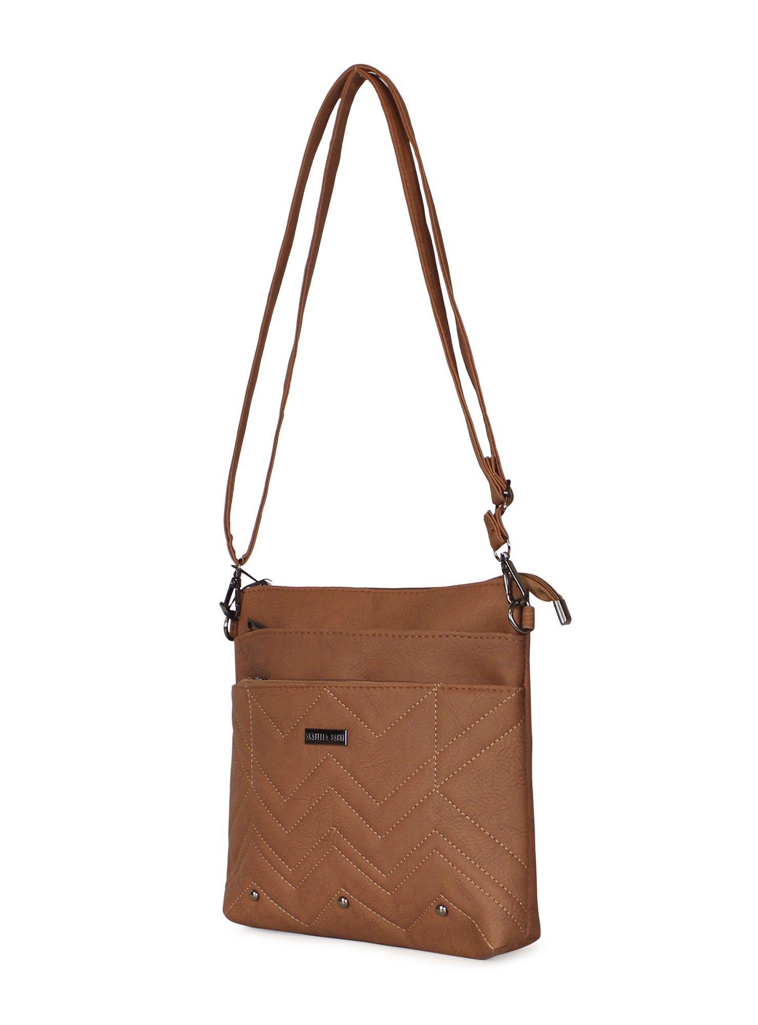 Bandolera Mila Camel-1