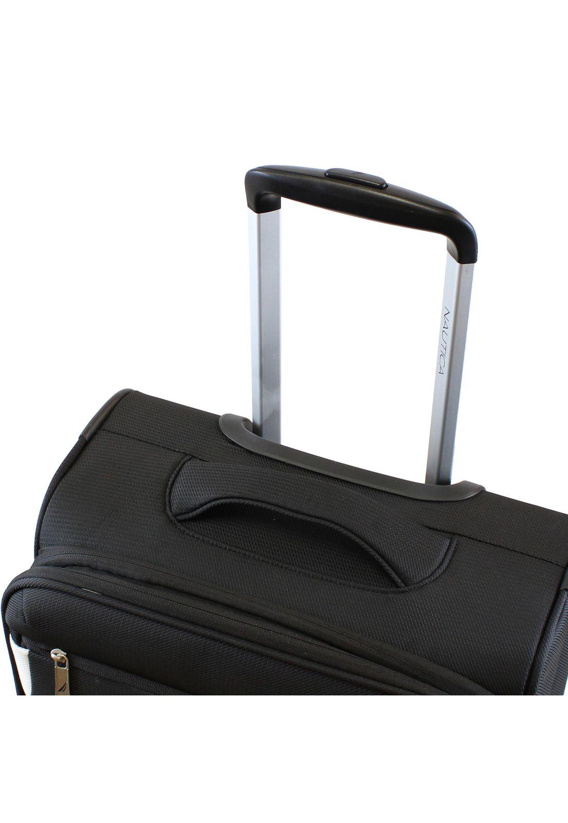 Maleta de tela grande Nautica Marbella L 23kg negra-3