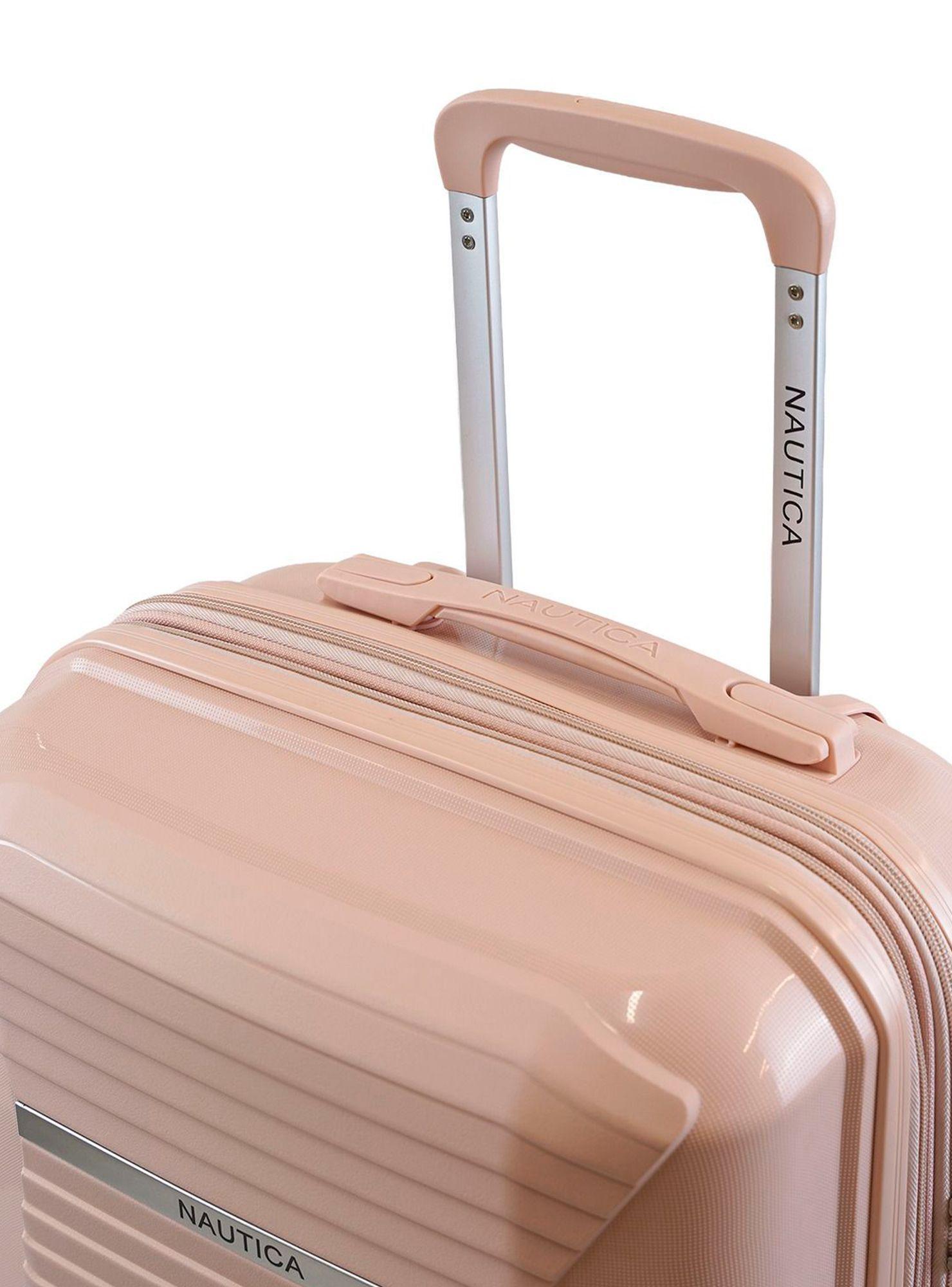 Pack 2 maletas Nautica Niza mediana 20k y grande 23k rosa-3