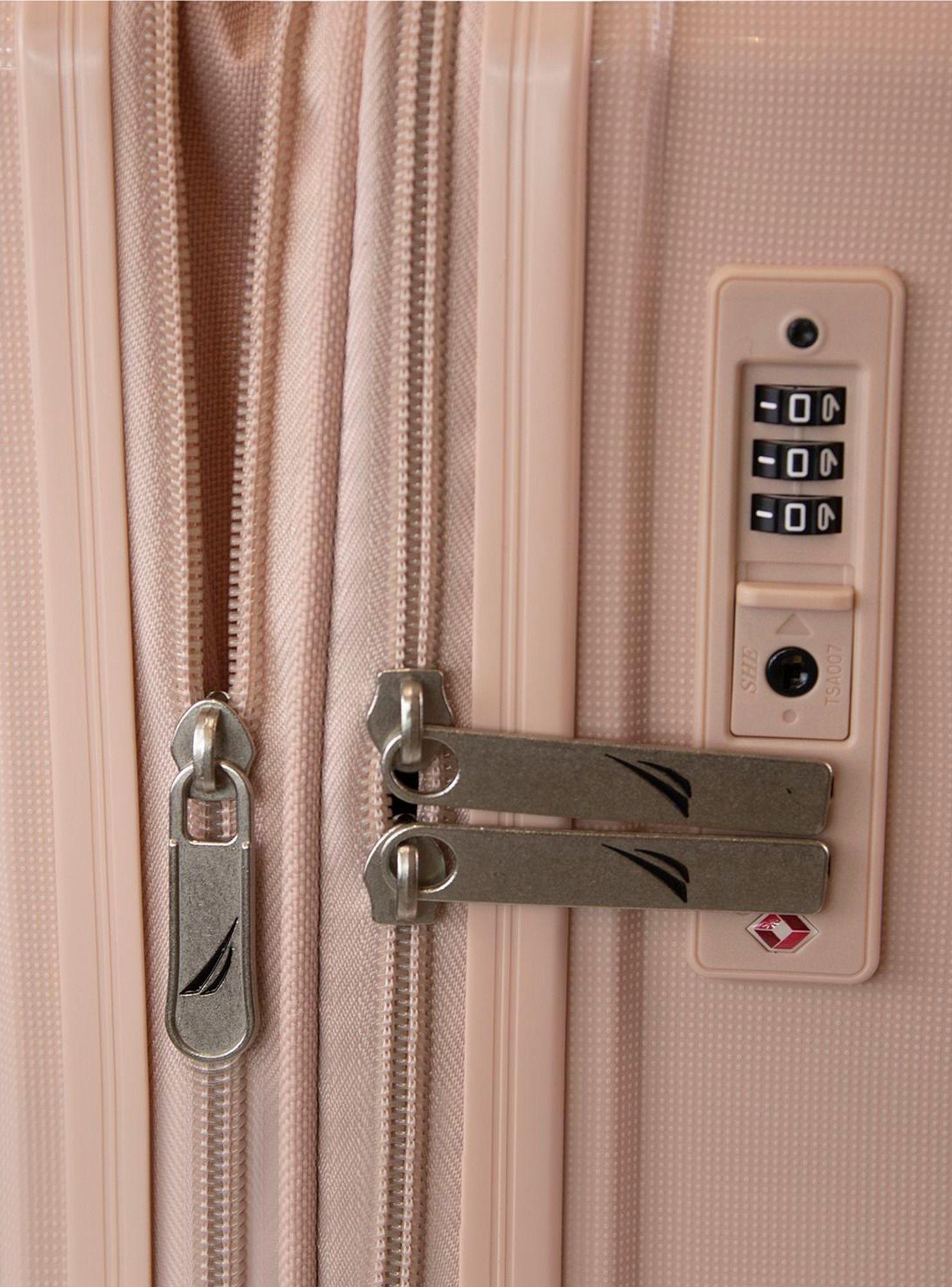 Pack 2 maletas Nautica Niza mediana 20k y grande 23k rosa-4