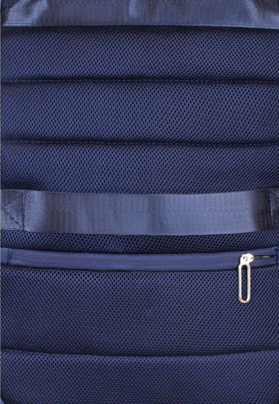 Mochila Viral azul con usb Swiss Bag-9