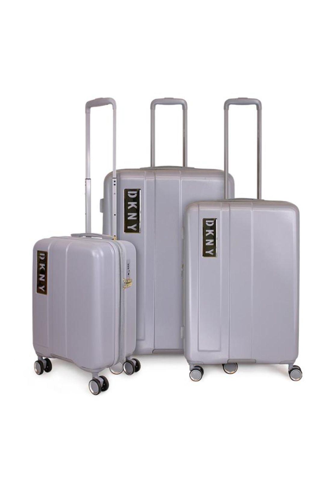 Set 3 maletas City Block S+M+L celeste DKNY-0