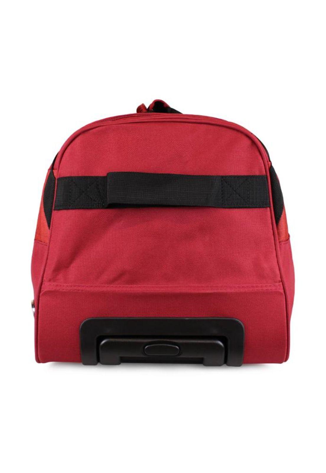 Bolso de viaje con ruedas Kross L 131 lts rojo + Candado F-6