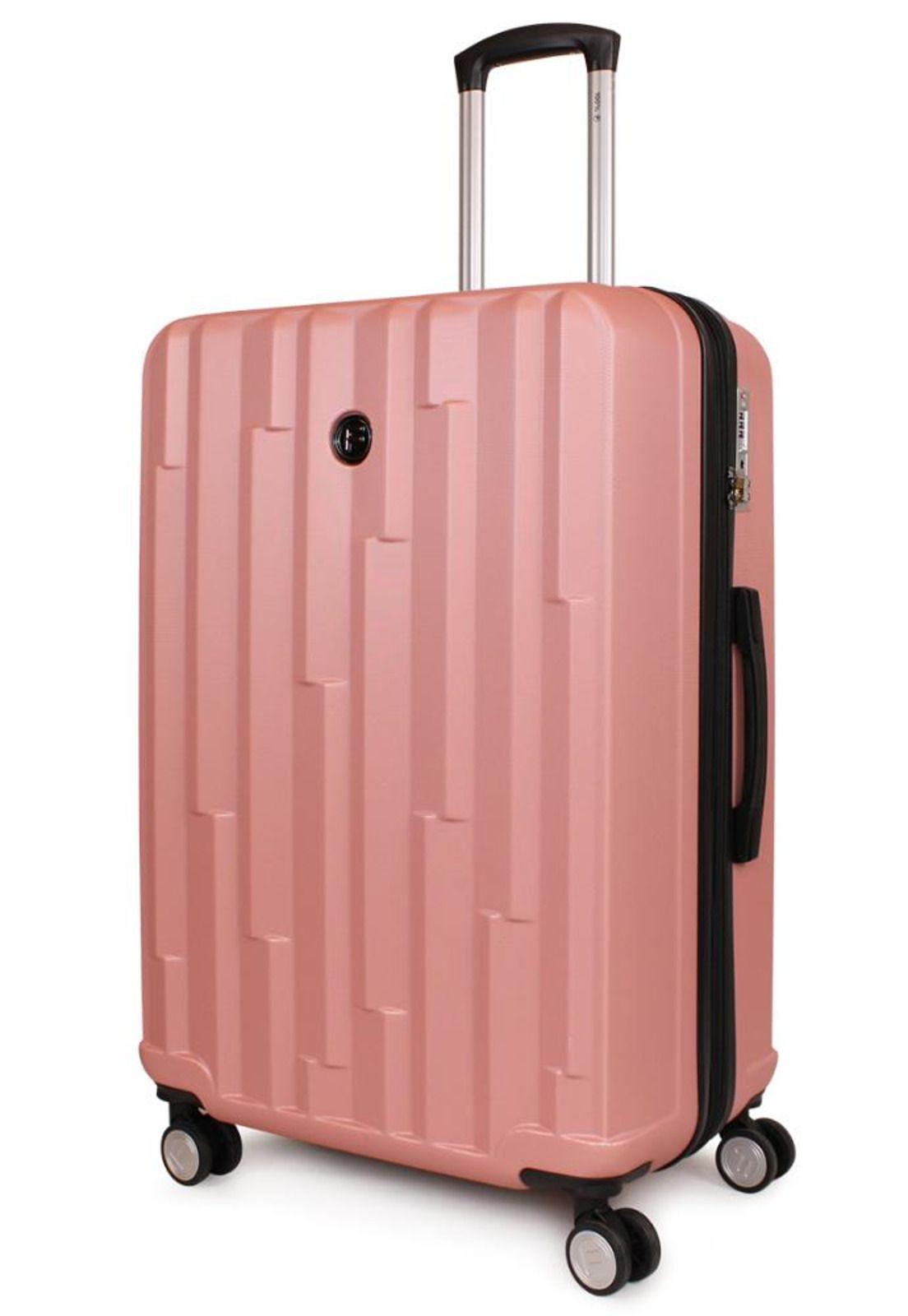 Maleta Flip rosada L grande 23kg F la Maleta de Chile-6