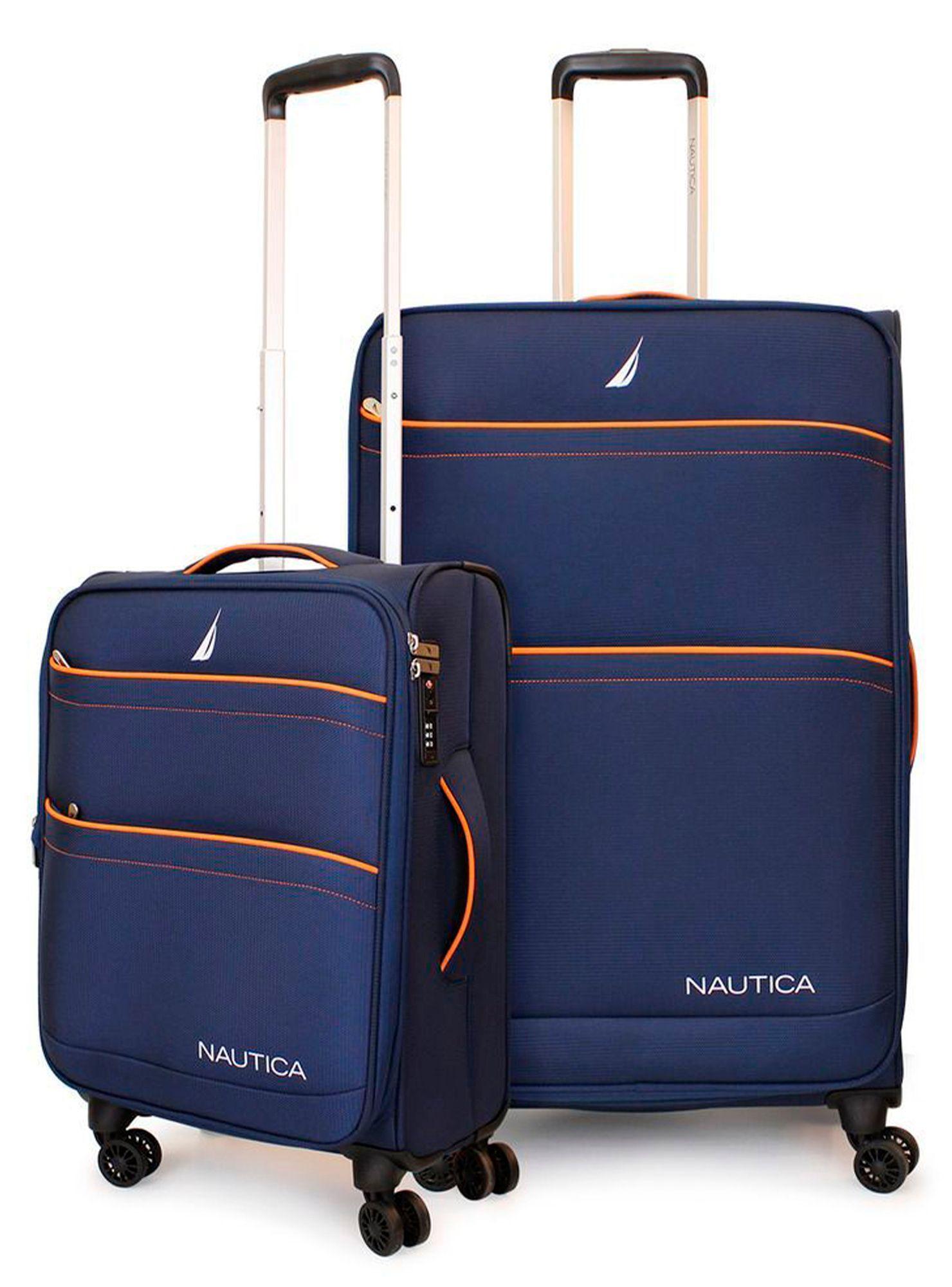 Pack 2 maletas blandas de tela S+L Nautica Lisboa 10k y 23k azul-0