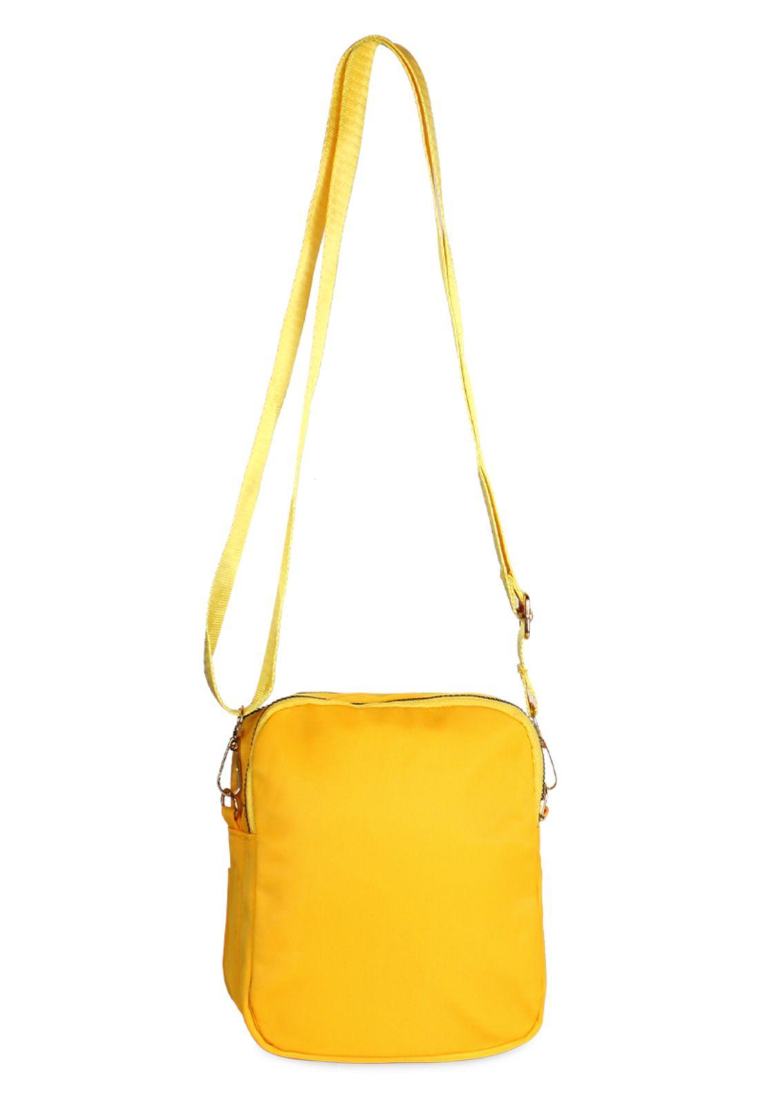 Cartera bandolera Isa amarilla Anabella Sachi-3