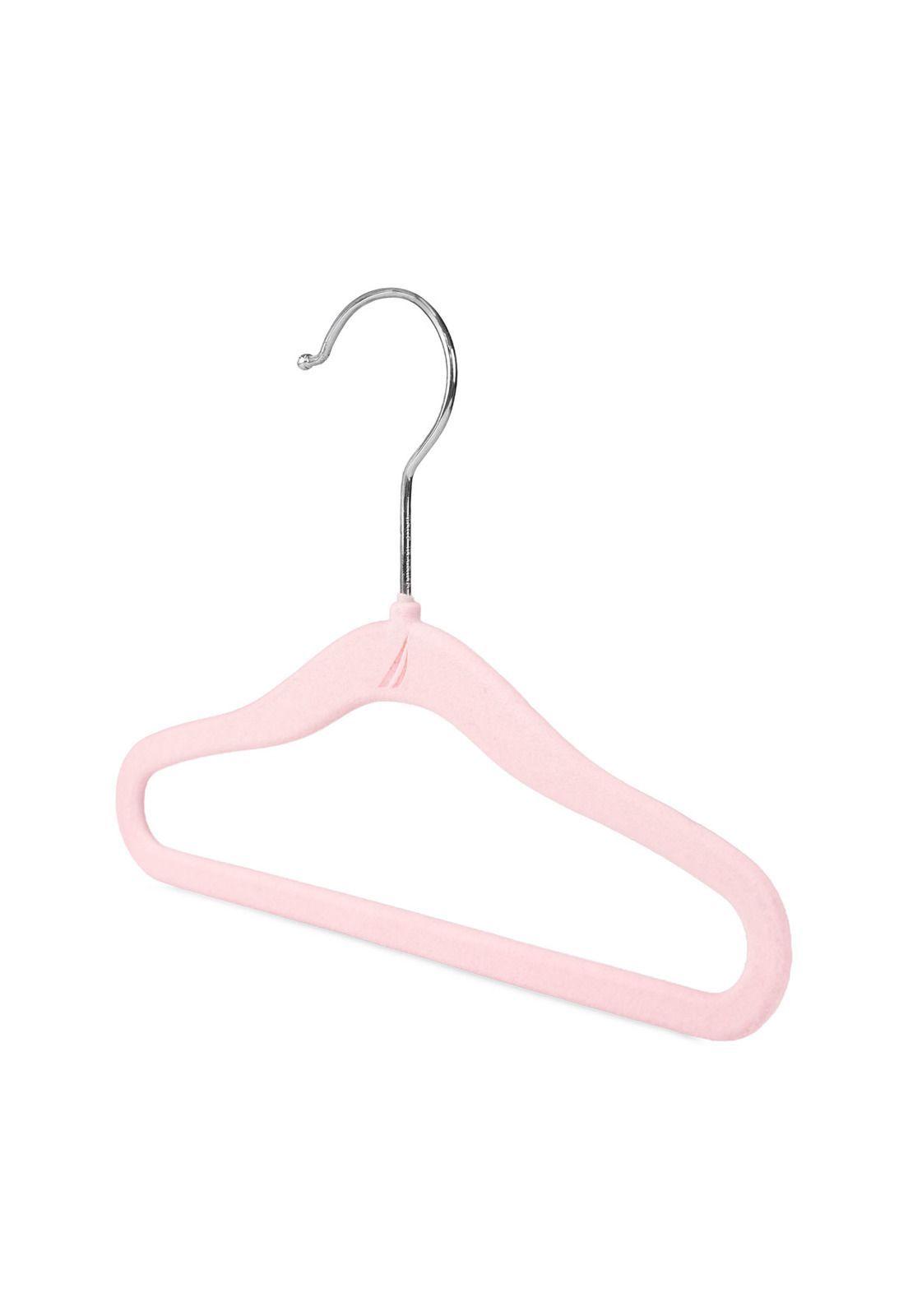 Set 10 Colgadores para Bebé Perchas rosadas Infantiles Resistentes para Clóset -2