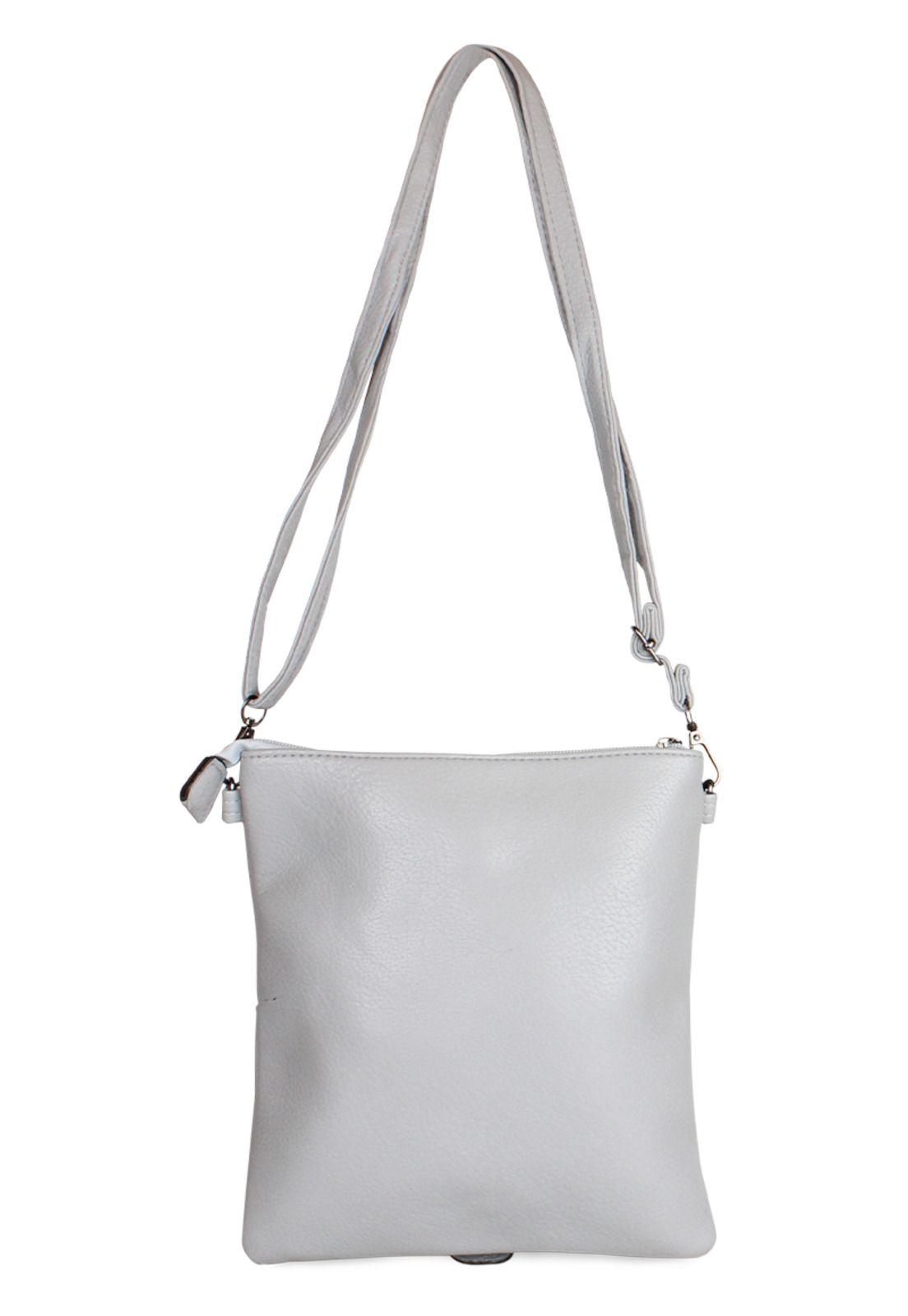 Cartera bandolera Pola gris Anabella Sachi-2