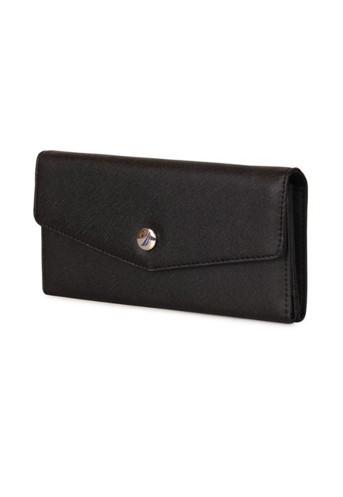 Billetera de mujer Ziggy negra Nautica-3