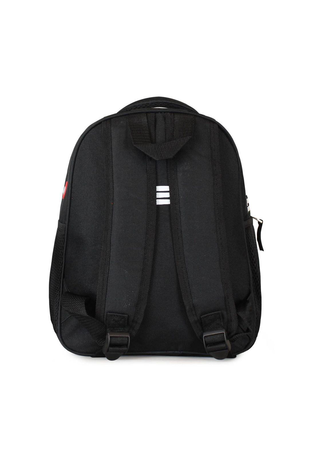 Pack Wilson 2 mochilas infantil Logan negra y azul-3