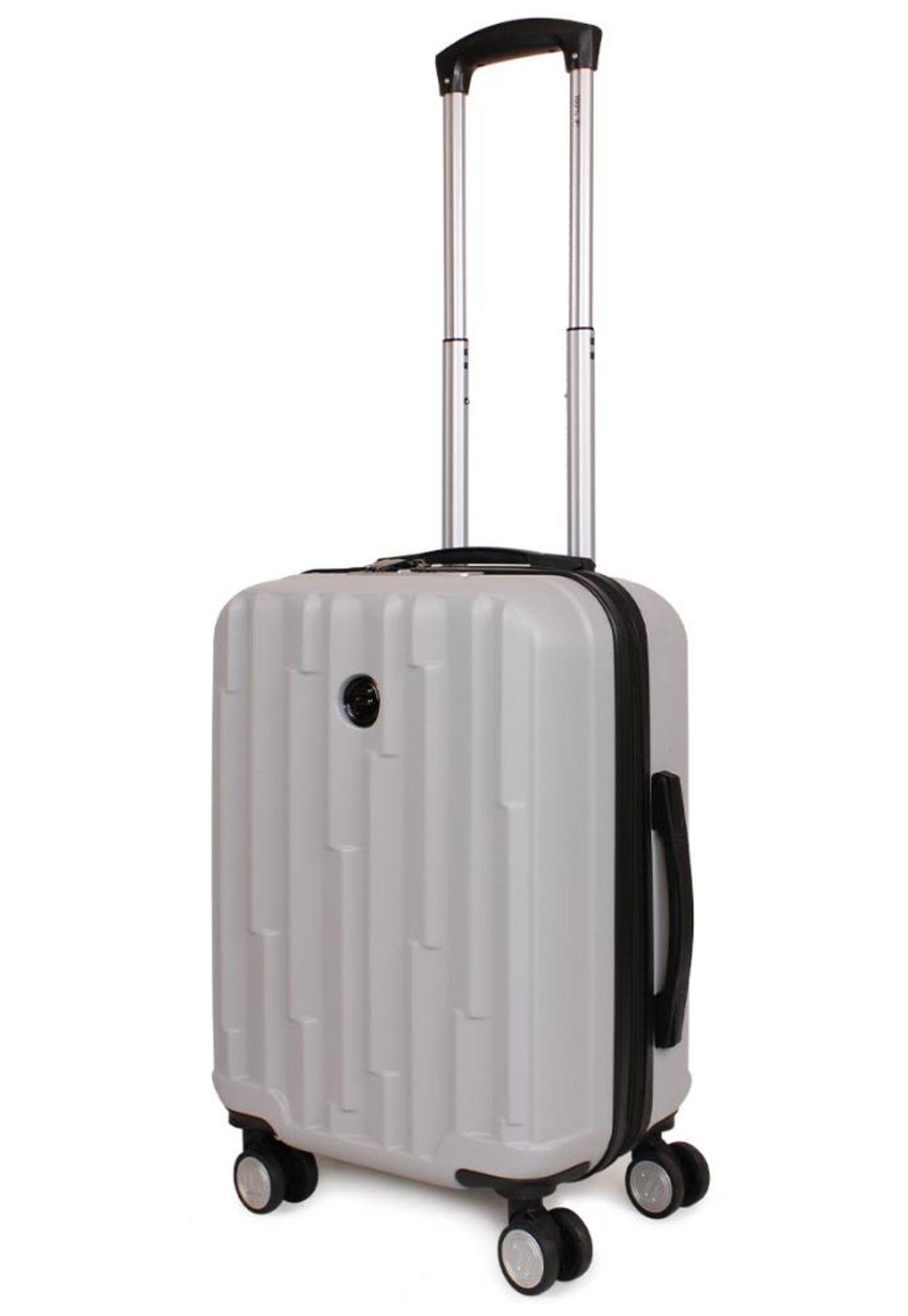 Maleta Flip de cabina con usb gris F la Maleta de Chile-7