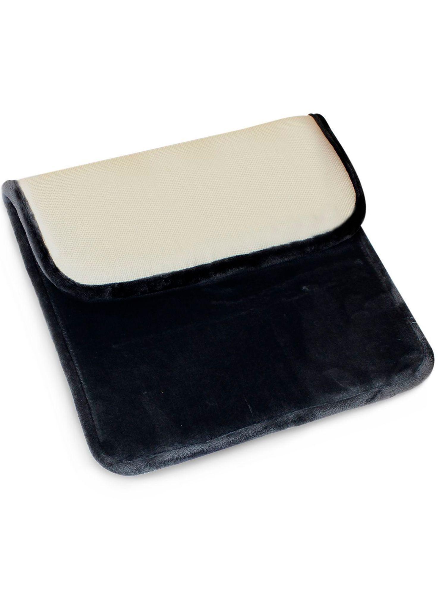 Alfombra de Baño Nautica Home flannel 40x60cm antideslizante negro-2