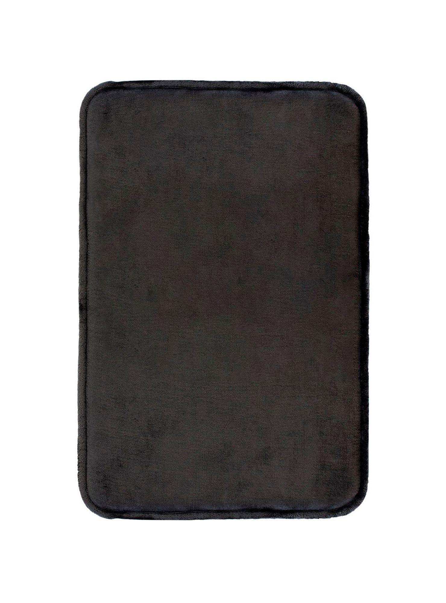 Alfombra de Baño Nautica Home flannel 40x60cm antideslizante negro-3