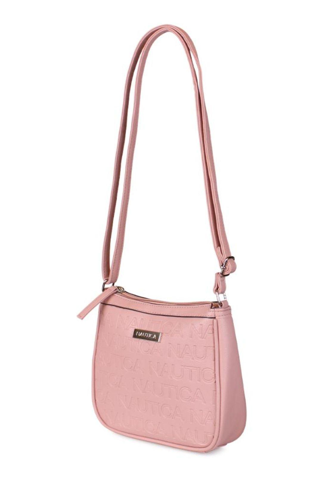 Cartera cruzada Princess rosada Nautica-1