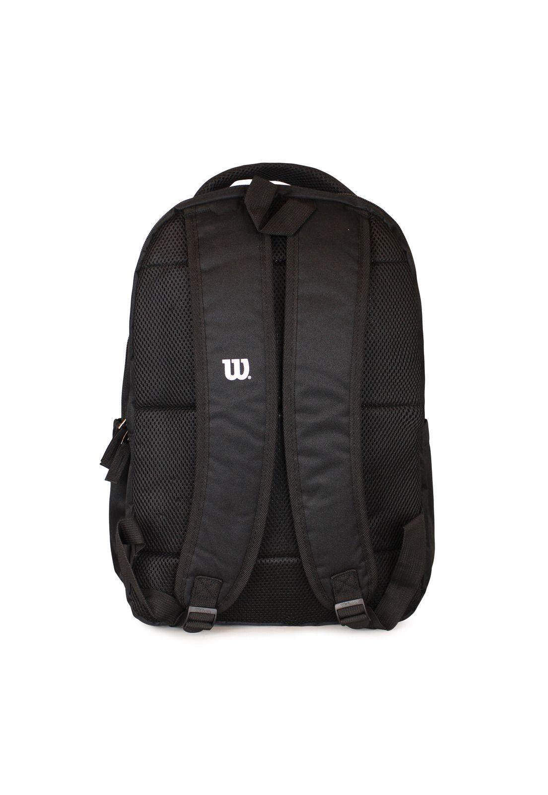 Pack Wilson mochila Seul gris + banano Oslo negro-7