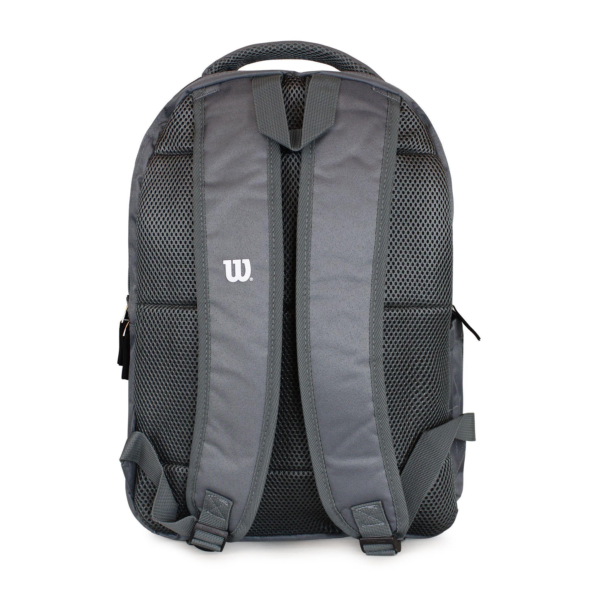 Pack Wilson mochila Seul gris + banano Oslo negro-7