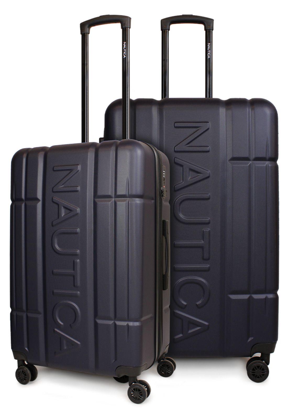Pack 2 maletas M+L Amsterdam de 20 y 23kg azul Nautica-0
