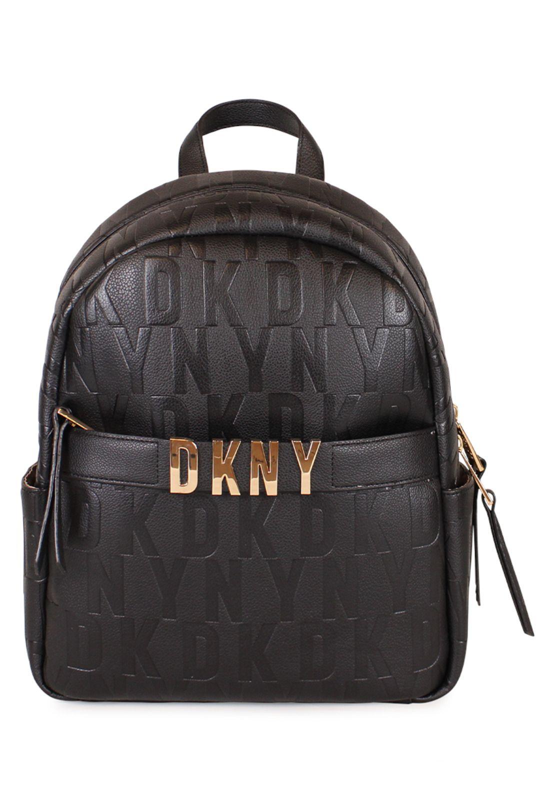 PACK DKNY Bolso + Mochila IMPRESSIONIST negro Donna Karan-4