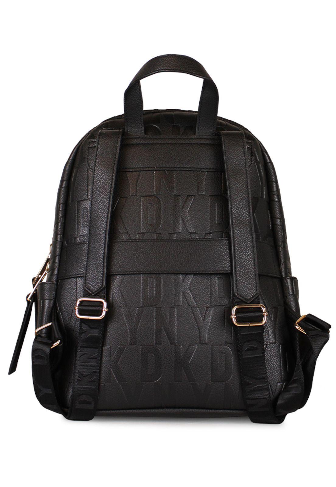 PACK DKNY Bolso + Mochila IMPRESSIONIST negro Donna Karan-6