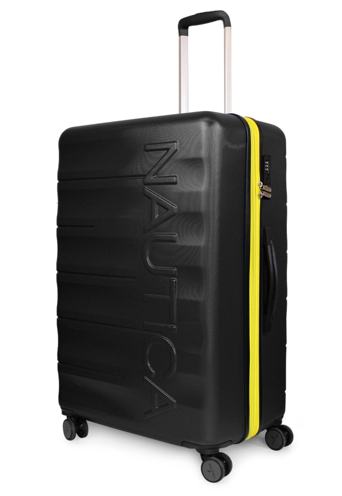 Set 3 Maletas Ibiza S+M+L negro + Organizador Nautica-2