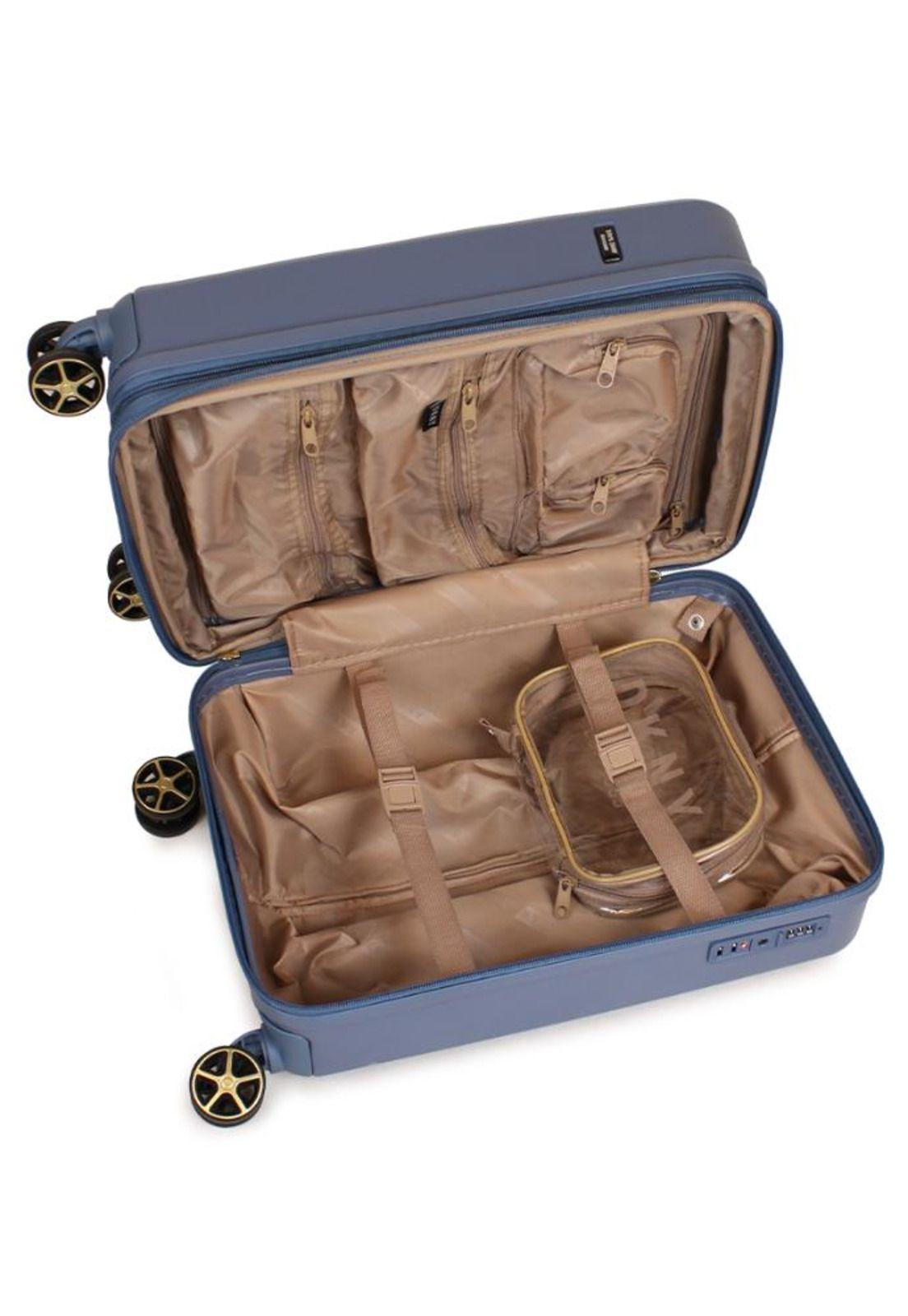 Pack 2 Maletas Donna Karan DENIM S 10kg + M 20kg azul DKNY-2