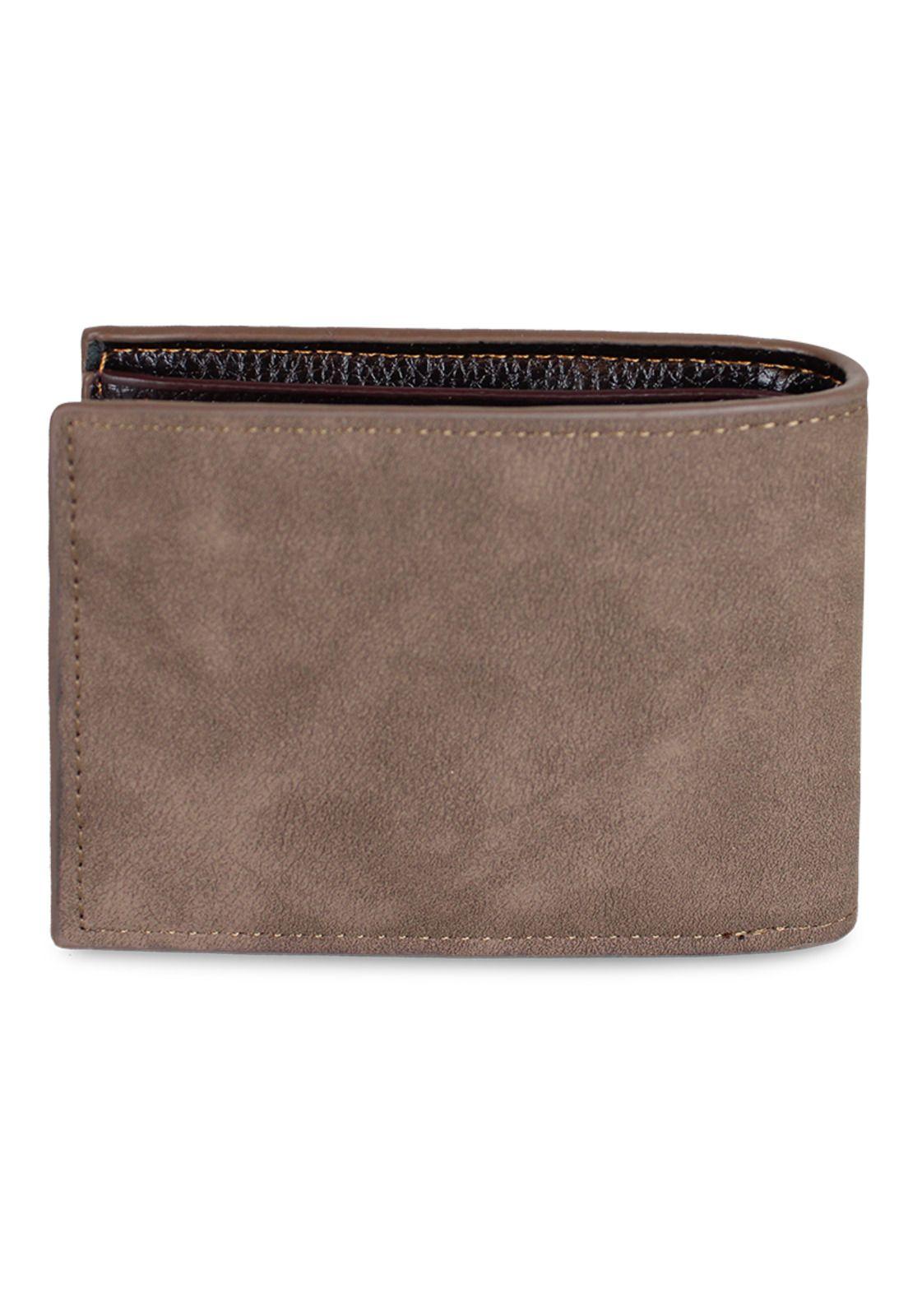 Billetera de hombre León café oscuro Carven Paris-3