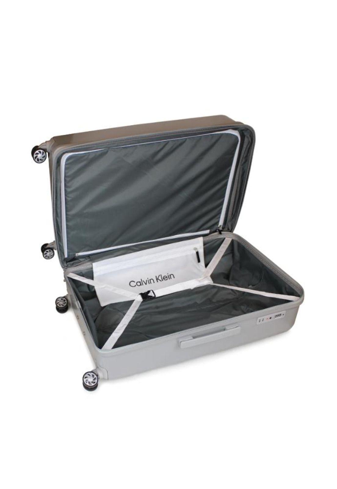 Pack 2 maletas Rome mediana 20kg + grande 23kg gris Calvin Klein-1