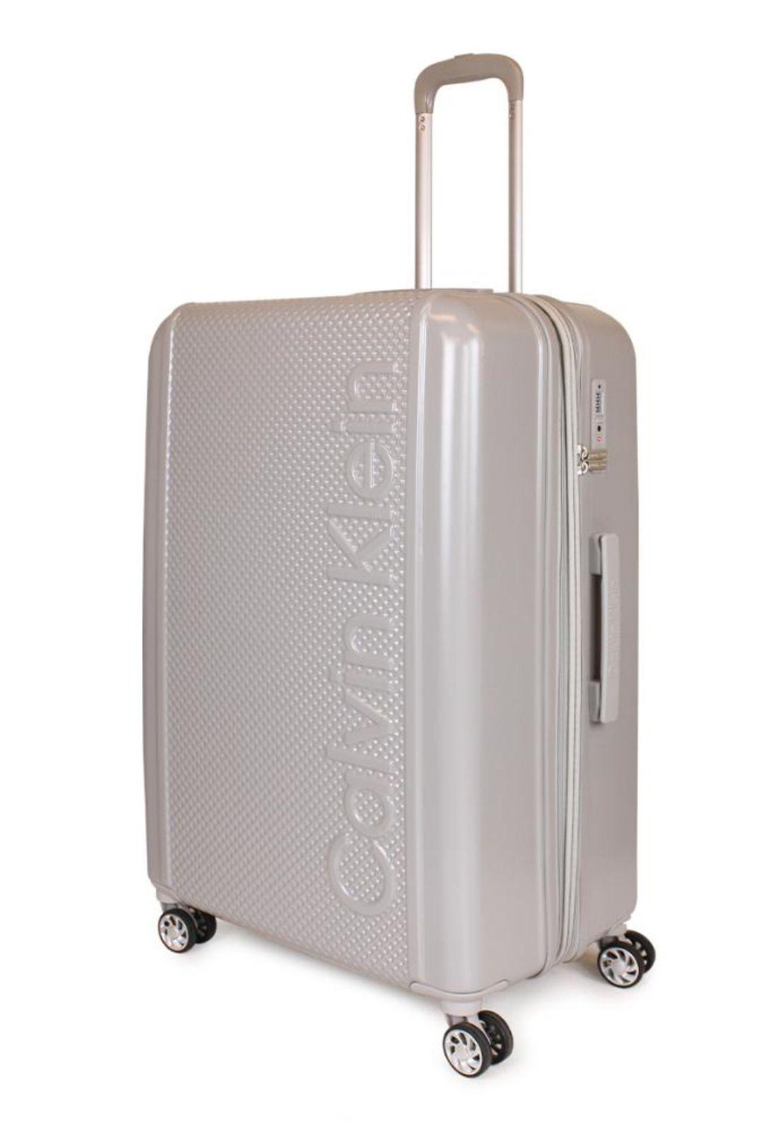 Pack 2 maletas Rome mediana 20kg + grande 23kg gris Calvin Klein-5