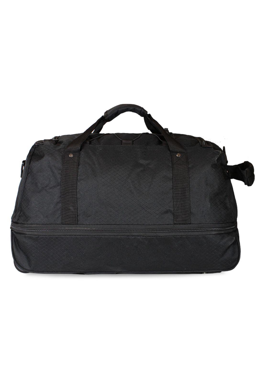 Bolso tipo Mochila con ruedas Challenger negro-6