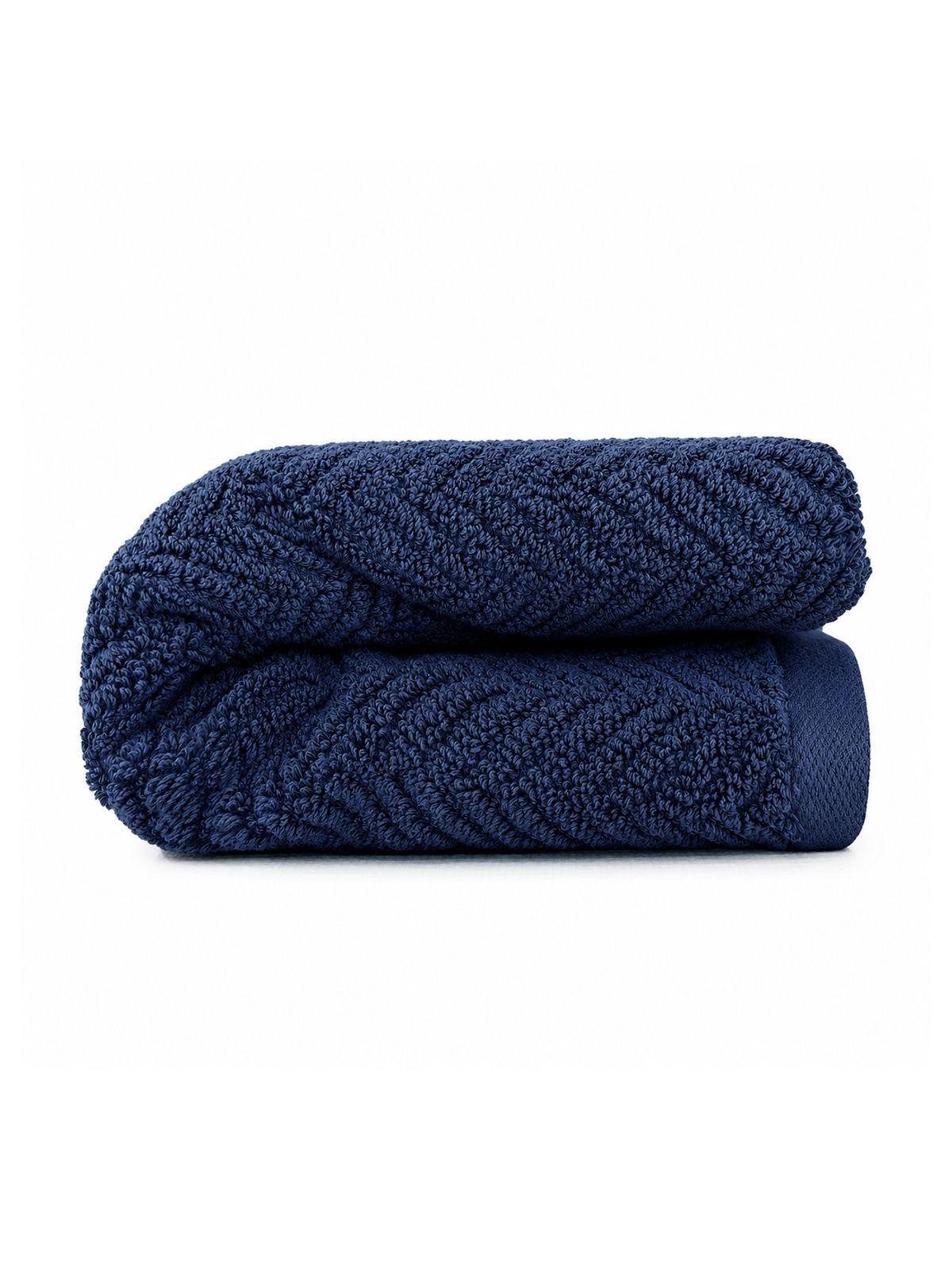 Toalla de mano VIS Nautica 100% algodón alta calidad 30x50cm azul-1