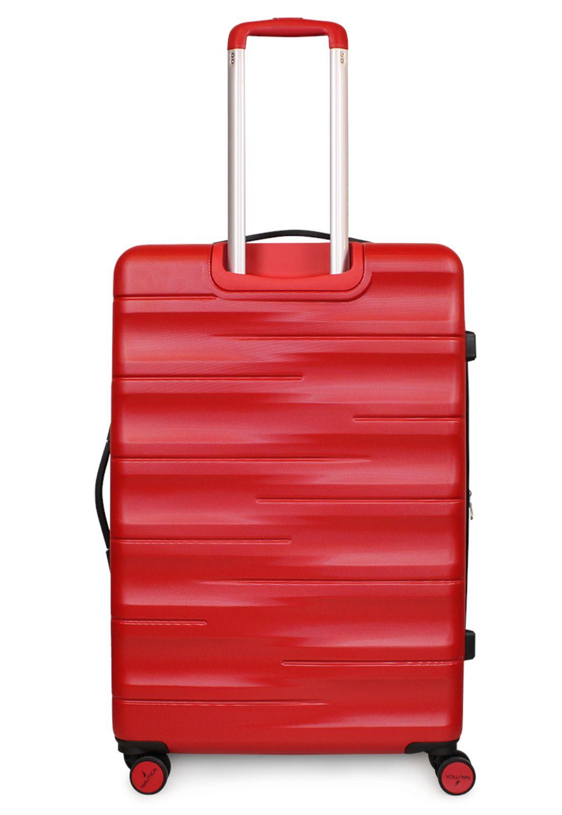 Set 3 Maletas Ibiza S+M+L roja + Organizador Nautica-9