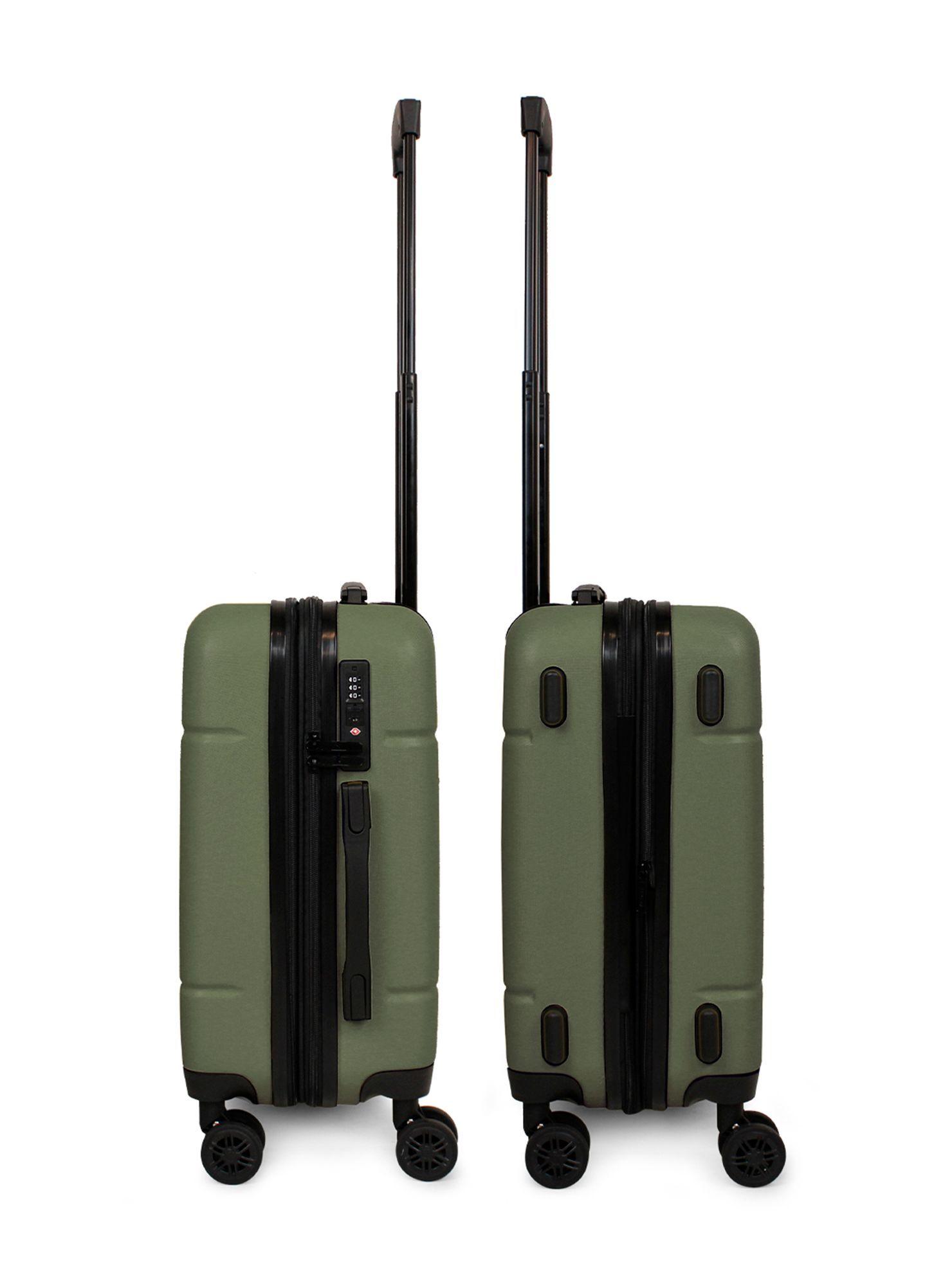 Maleta cabina Amsterdam S 10kg verde Nautica-6