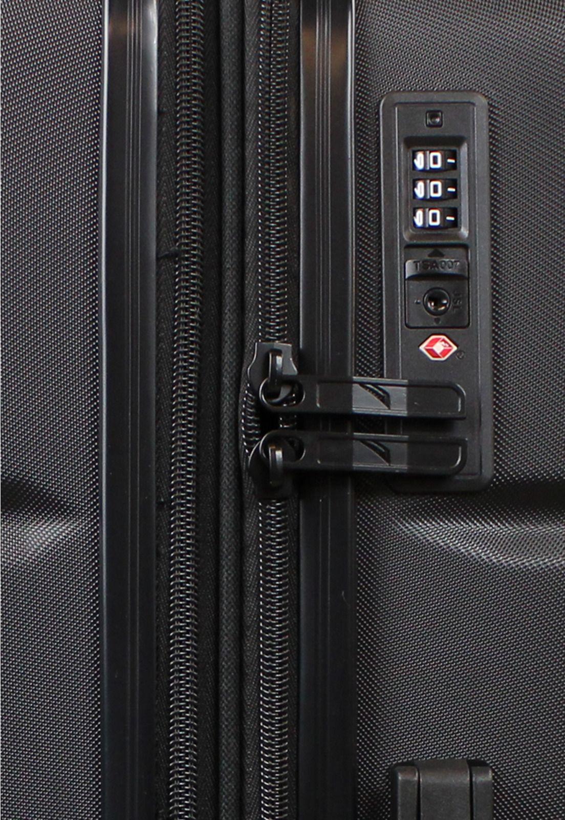 Maleta cabina Amsterdam S 10kg negra Nautica-3