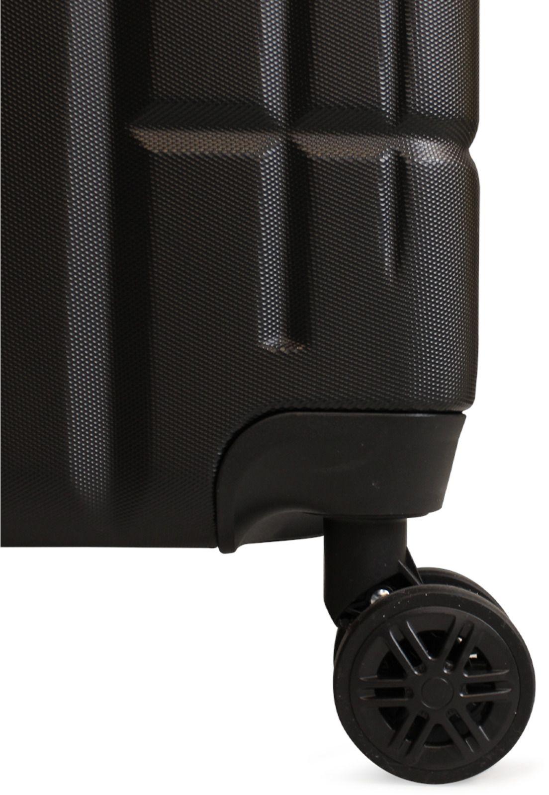 Maleta cabina Amsterdam S 10kg negra Nautica-4
