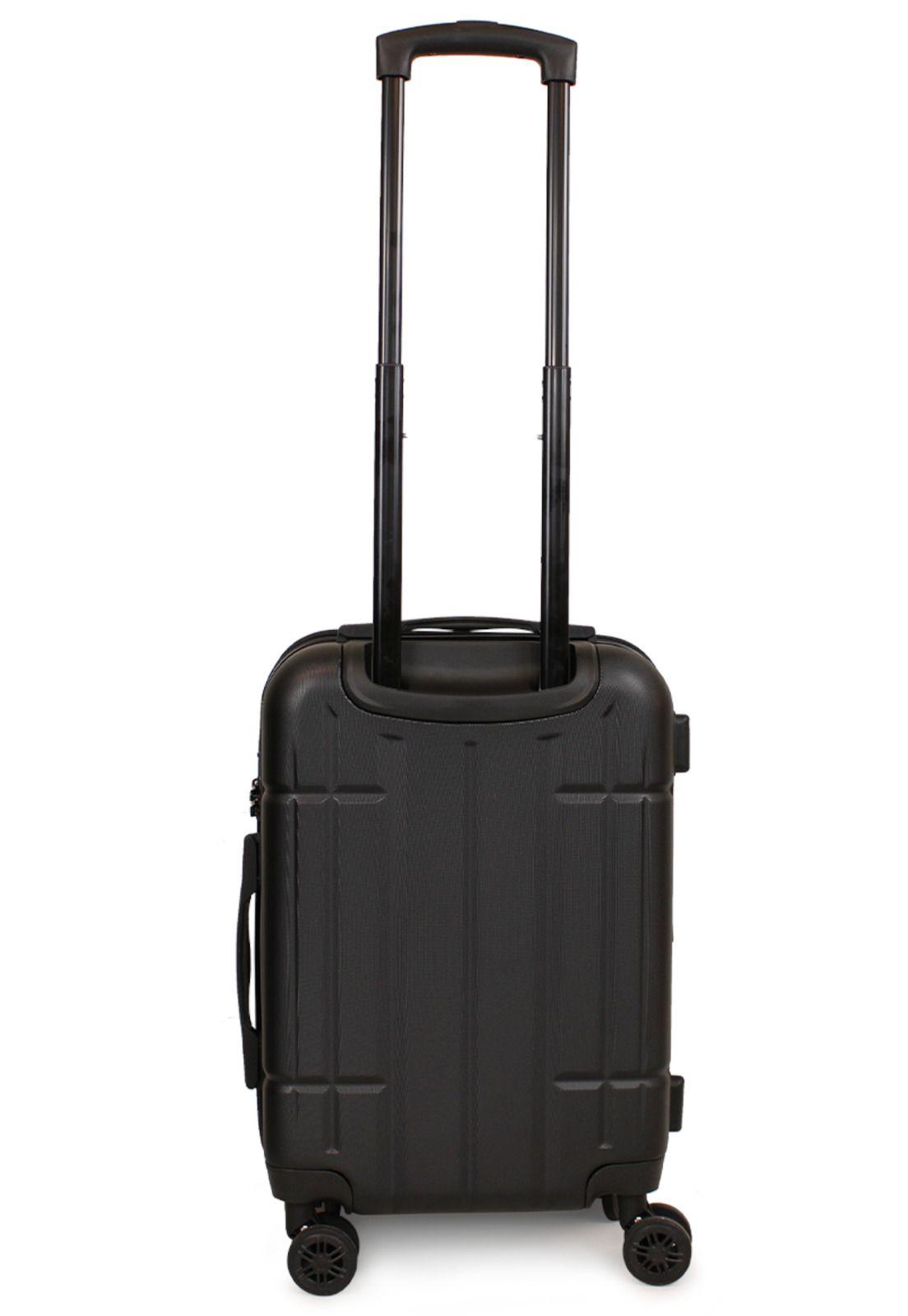 Maleta cabina Amsterdam S 10kg negra Nautica-8