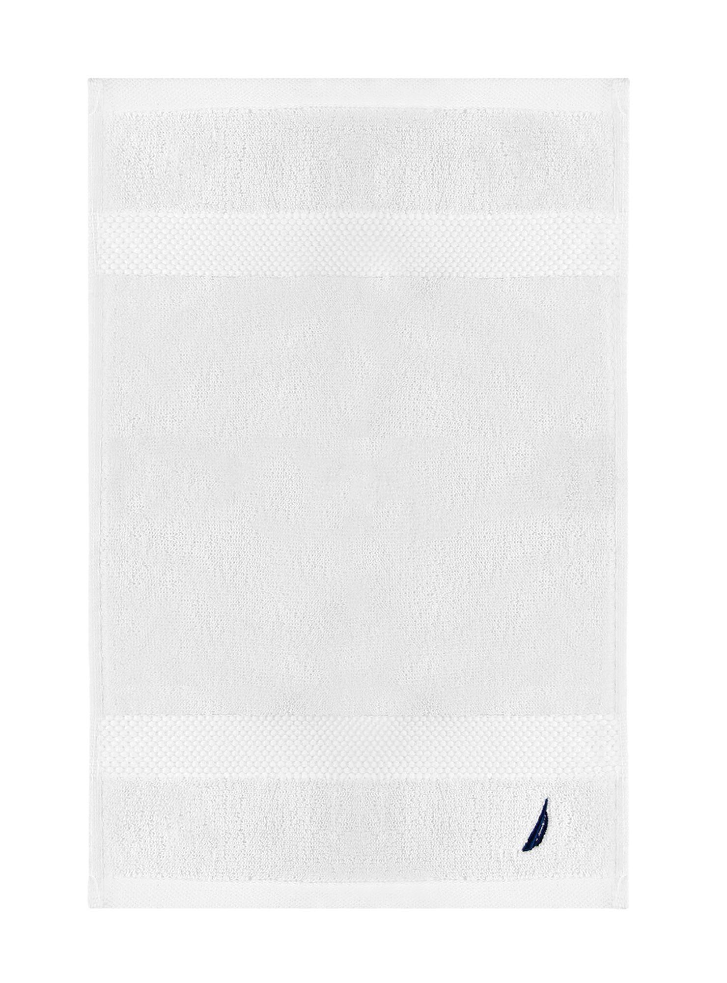 Toalla de mano HEAVEN Nautica 100% algodón alta absorbencia blanca-3