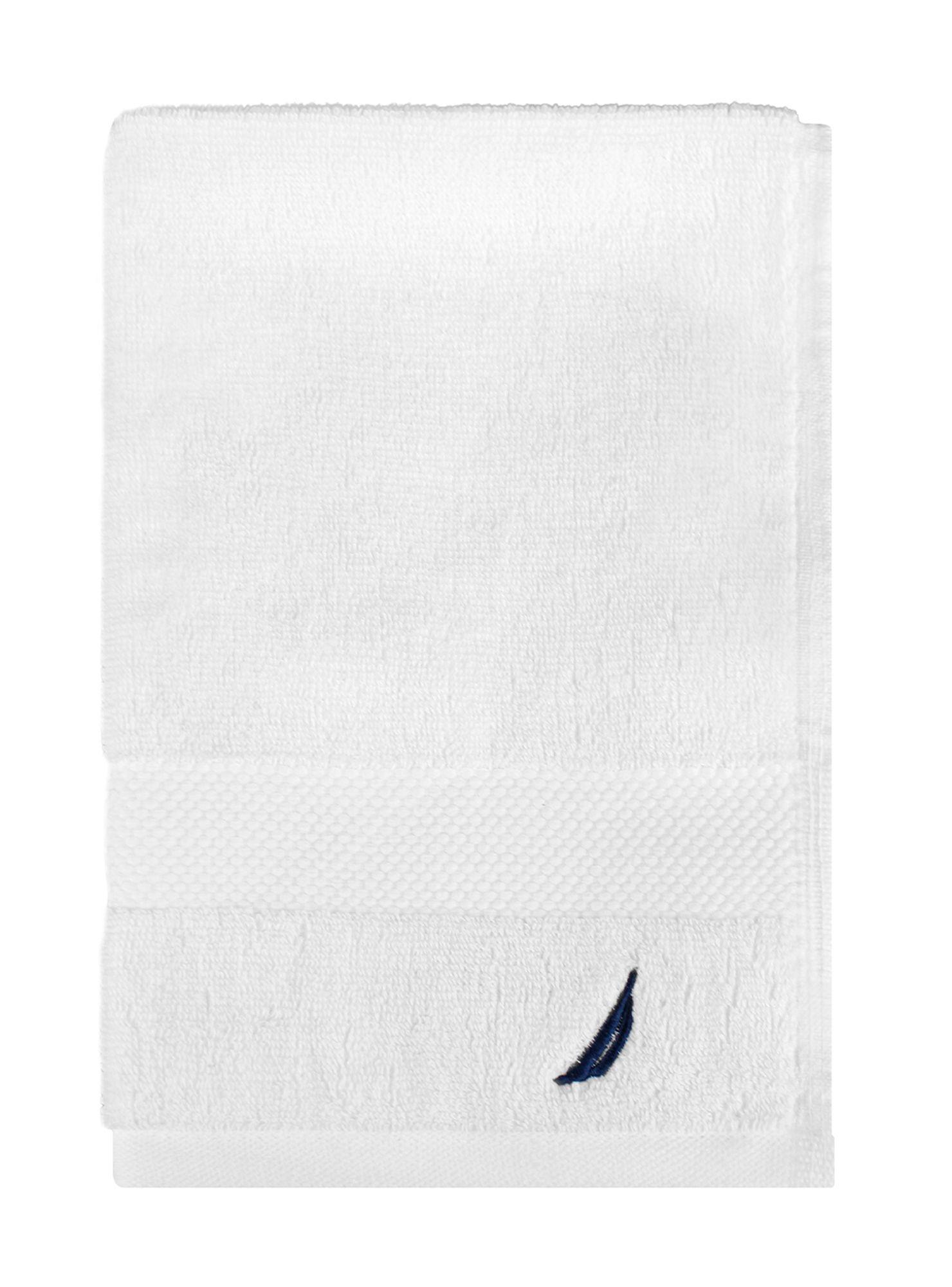 Toalla de mano HEAVEN Nautica 100% algodón alta absorbencia blanca-4