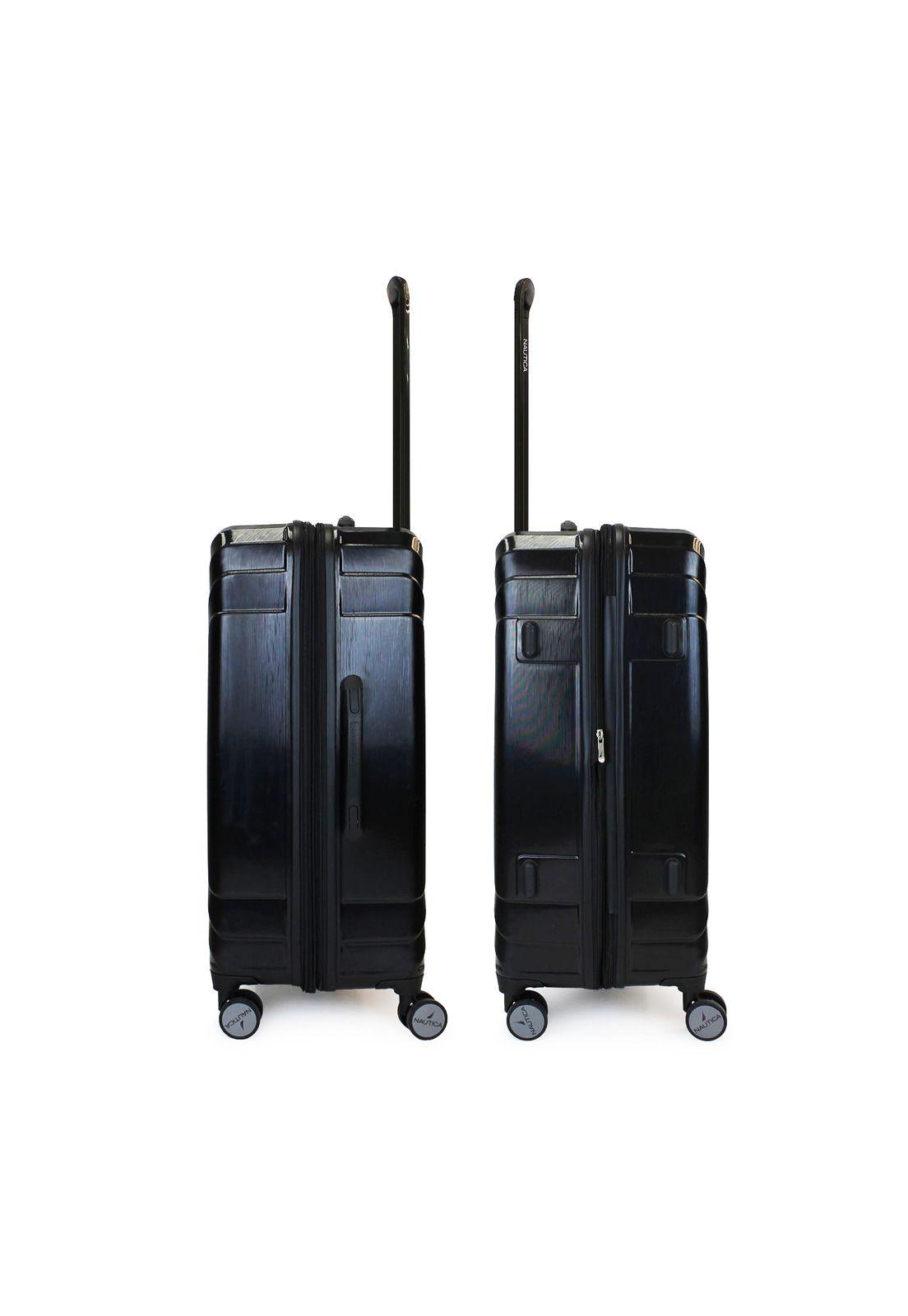 Set de 3 maletas San Blas S+M+L Nautica negro-4