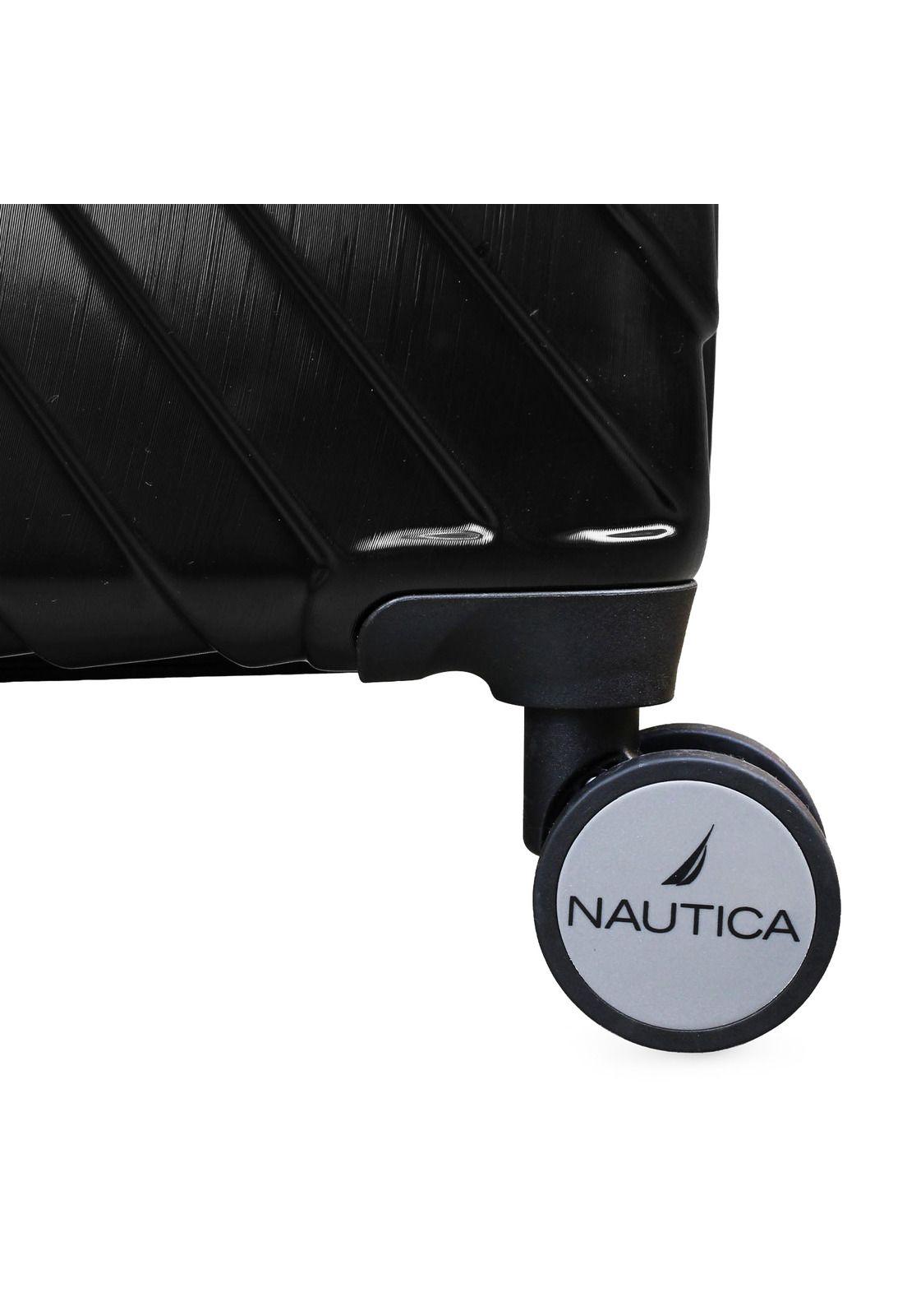 Set de 3 maletas San Blas S+M+L Nautica negro-5