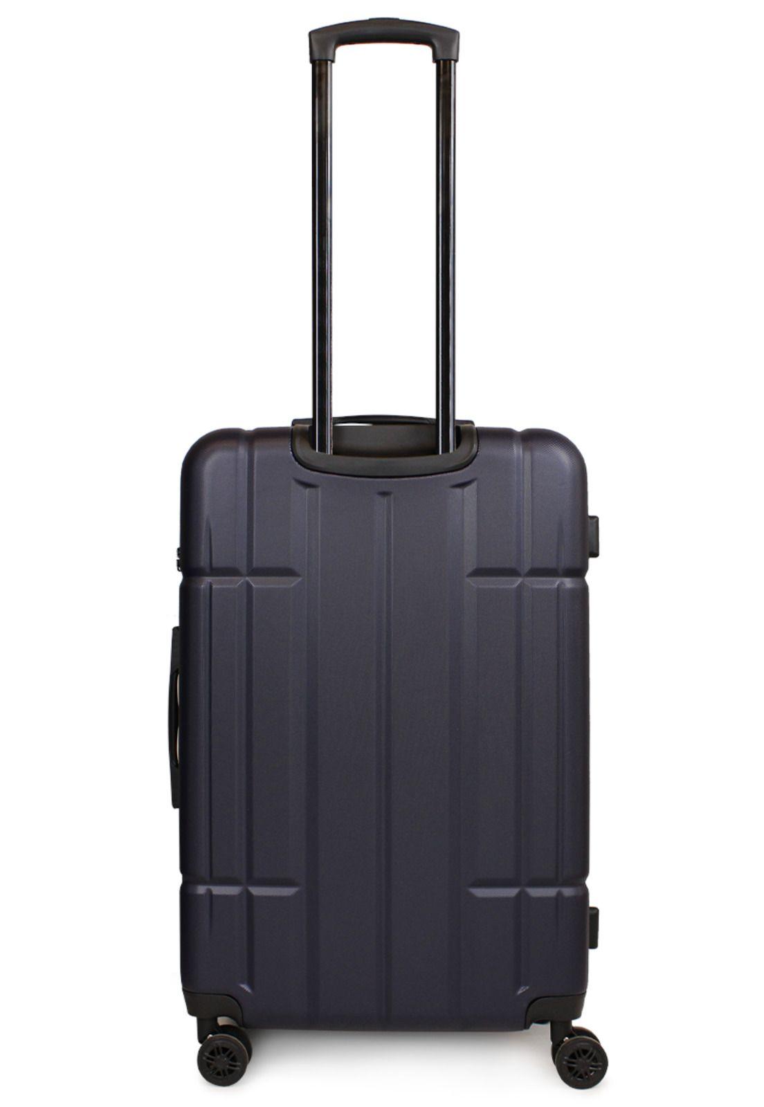 Maleta mediana Amsterdam M 20Kg azul Nautica-5